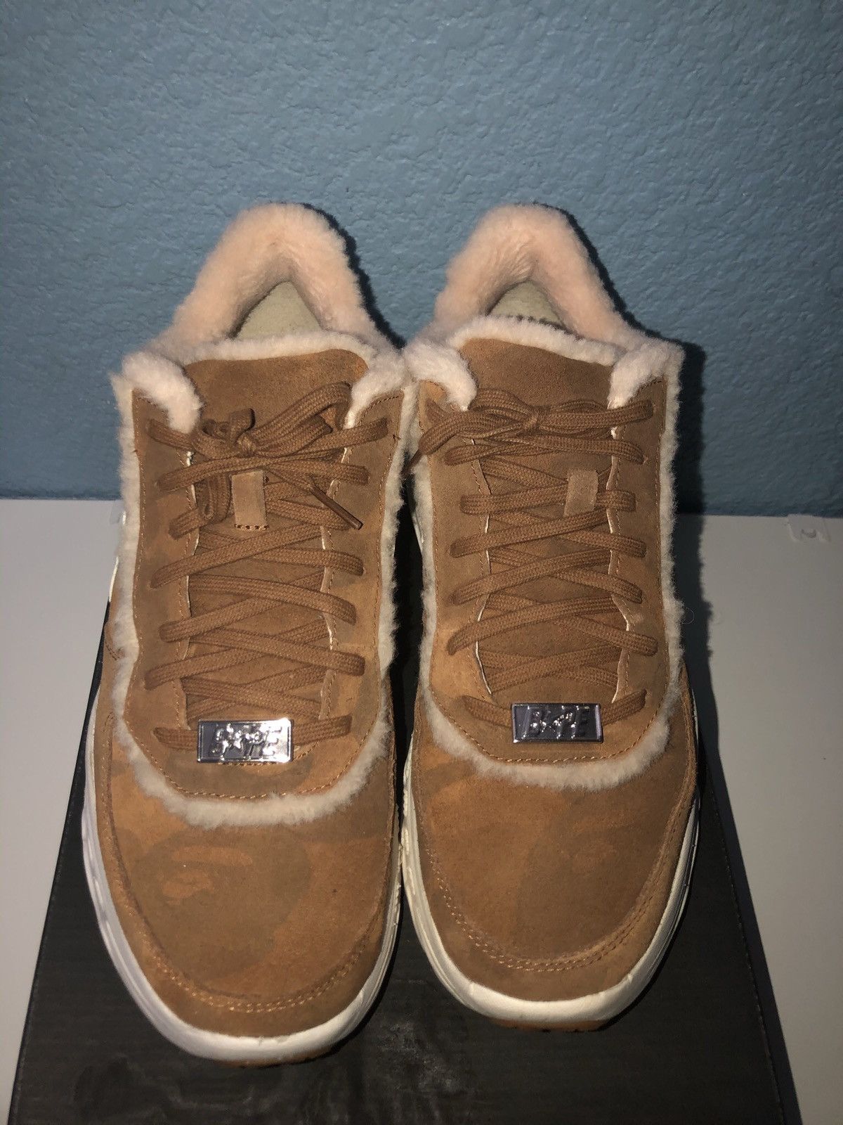 Bape × Ugg Bape x Ugg Bapesta Sneakers Size US 11.5 / EU 44-45 - 3 Thumbnail