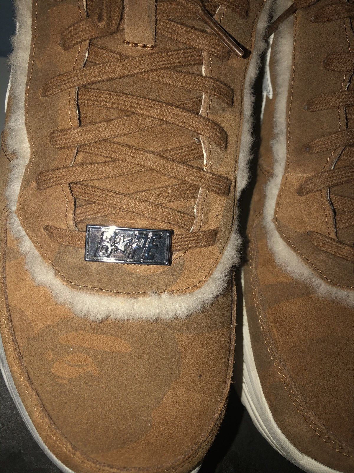 Bape × Ugg Bape x Ugg Bapesta Sneakers Size US 11.5 / EU 44-45 - 5 Thumbnail
