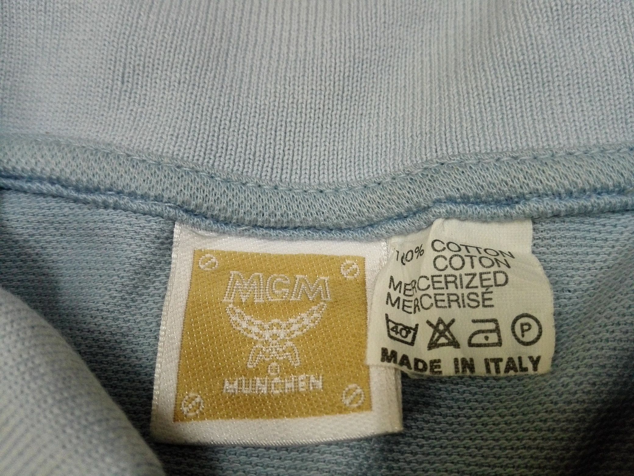 MCM Vintage MODE CREATION MUNCHEN MCM Polo Shirt Size S / US 4 / IT 40 - 5 Thumbnail