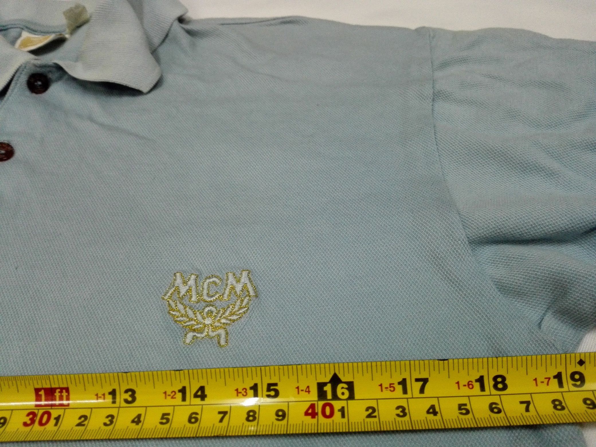 MCM Vintage MODE CREATION MUNCHEN MCM Polo Shirt Size S / US 4 / IT 40 - 11 Thumbnail