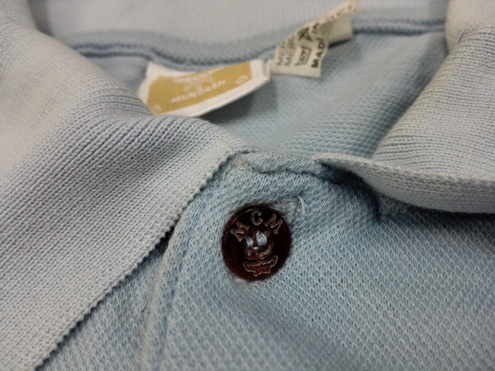MCM Vintage MODE CREATION MUNCHEN MCM Polo Shirt Size S / US 4 / IT 40 - 4 Thumbnail