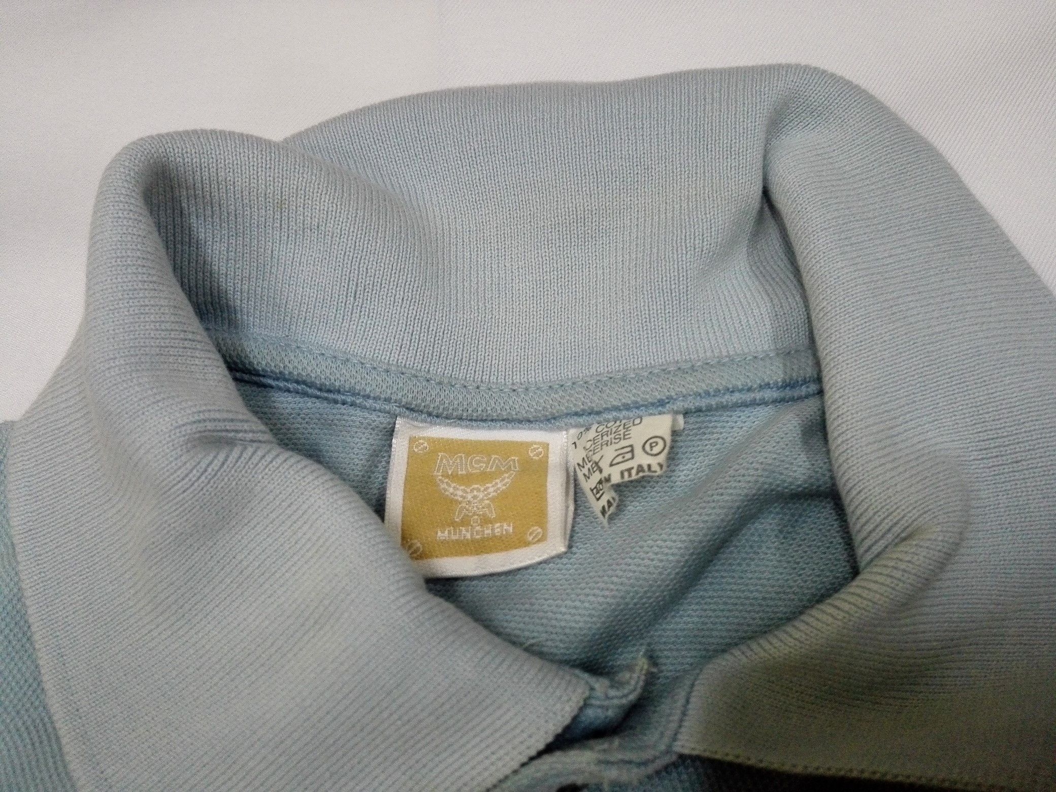 MCM Vintage MODE CREATION MUNCHEN MCM Polo Shirt Size S / US 4 / IT 40 - 6 Thumbnail