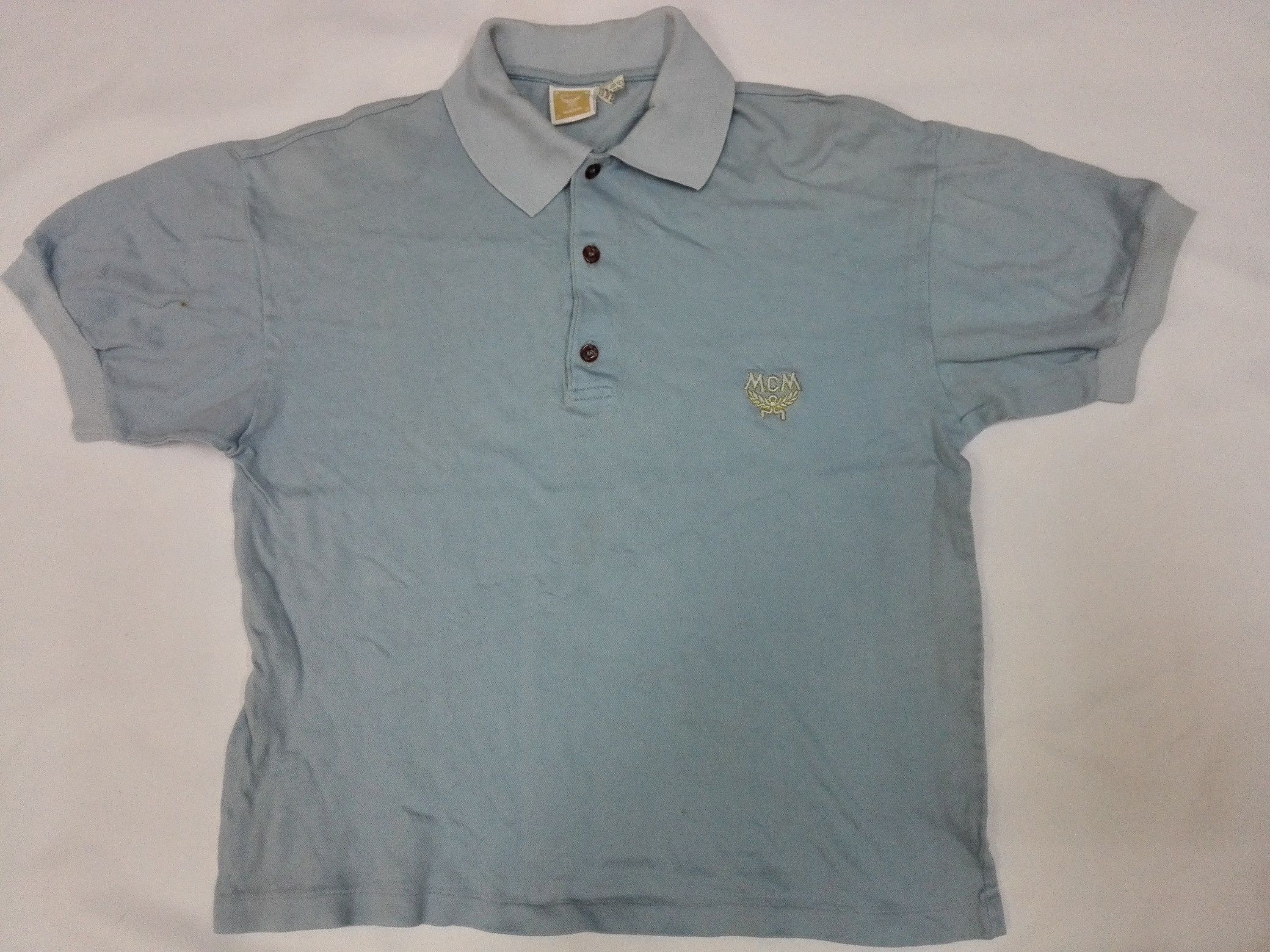 MCM Vintage MODE CREATION MUNCHEN MCM Polo Shirt Size S / US 4 / IT 40 - 2 Thumbnail