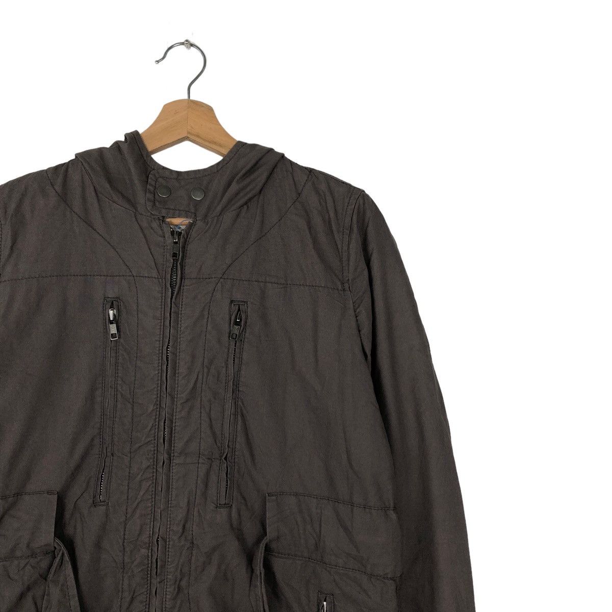Japanese Brand VINTAGE FISH TAIL PARKA JACKET DIESEL MILITARY DESIGN Size US XS / EU 42 / 0 - 3 Thumbnail