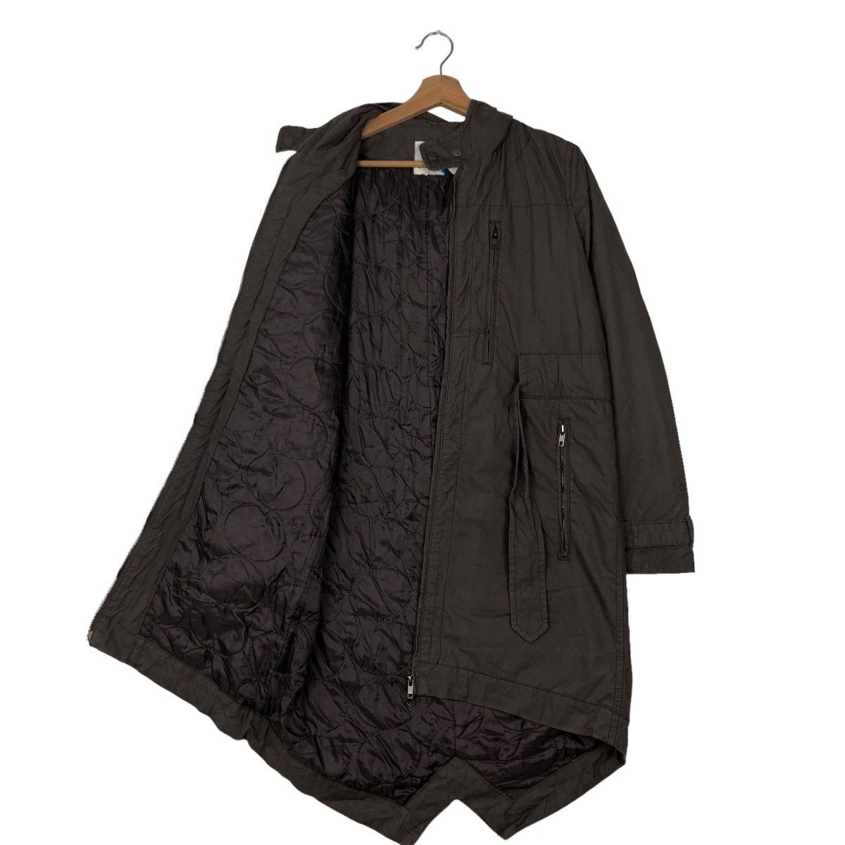 Japanese Brand VINTAGE FISH TAIL PARKA JACKET DIESEL MILITARY DESIGN Size US XS / EU 42 / 0 - 9 Thumbnail