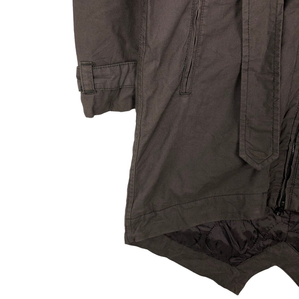 Japanese Brand VINTAGE FISH TAIL PARKA JACKET DIESEL MILITARY DESIGN Size US XS / EU 42 / 0 - 5 Thumbnail