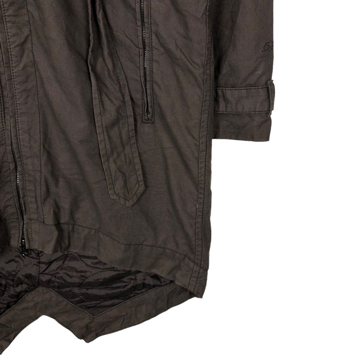 Japanese Brand VINTAGE FISH TAIL PARKA JACKET DIESEL MILITARY DESIGN Size US XS / EU 42 / 0 - 6 Thumbnail