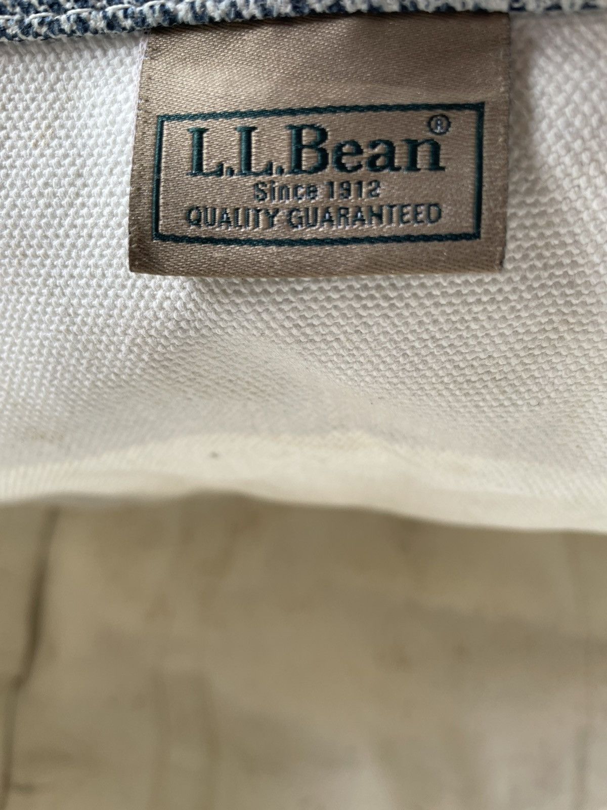L.L. Bean L.L.Bean Canvas Stripes Tote Bag Size ONE SIZE - 13 Thumbnail