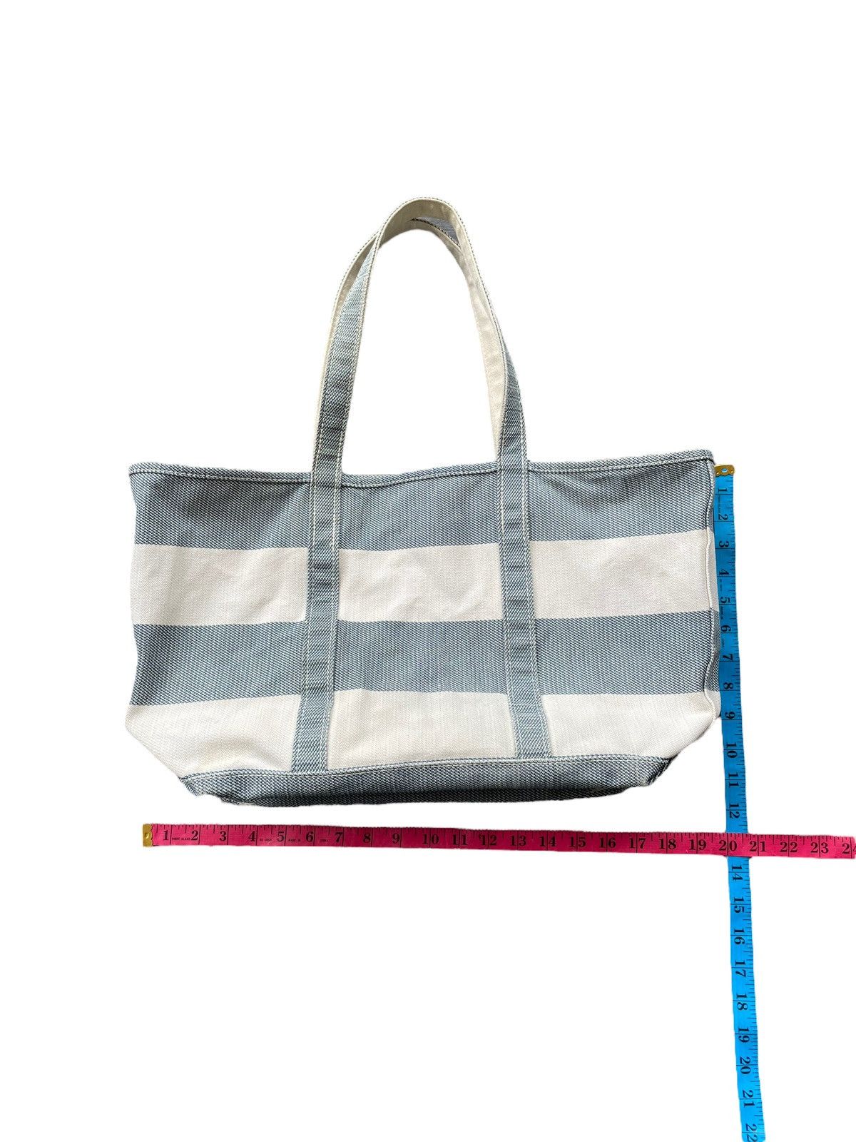 L.L. Bean L.L.Bean Canvas Stripes Tote Bag Size ONE SIZE - 7 Thumbnail