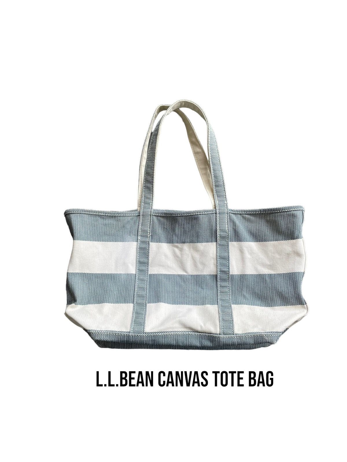 L.L. Bean L.L.Bean Canvas Stripes Tote Bag Size ONE SIZE - 1 Thumbnail