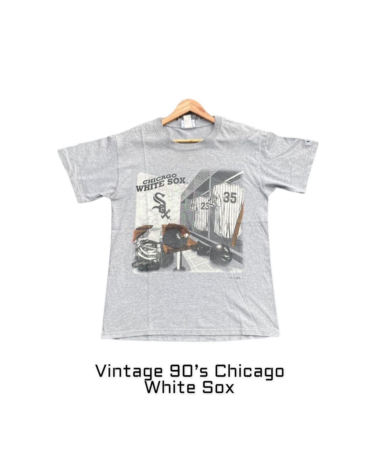 MLB Vintage 90’s Chicago White Sox Nutmeg Tshirt Size US M / EU 48-50 / 2 - 1 Thumbnail