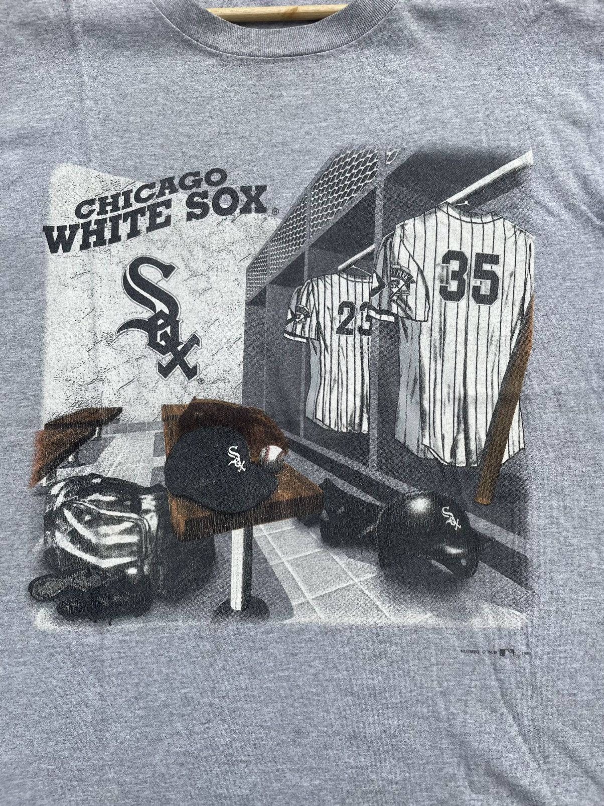 MLB Vintage 90’s Chicago White Sox Nutmeg Tshirt Size US M / EU 48-50 / 2 - 13 Thumbnail