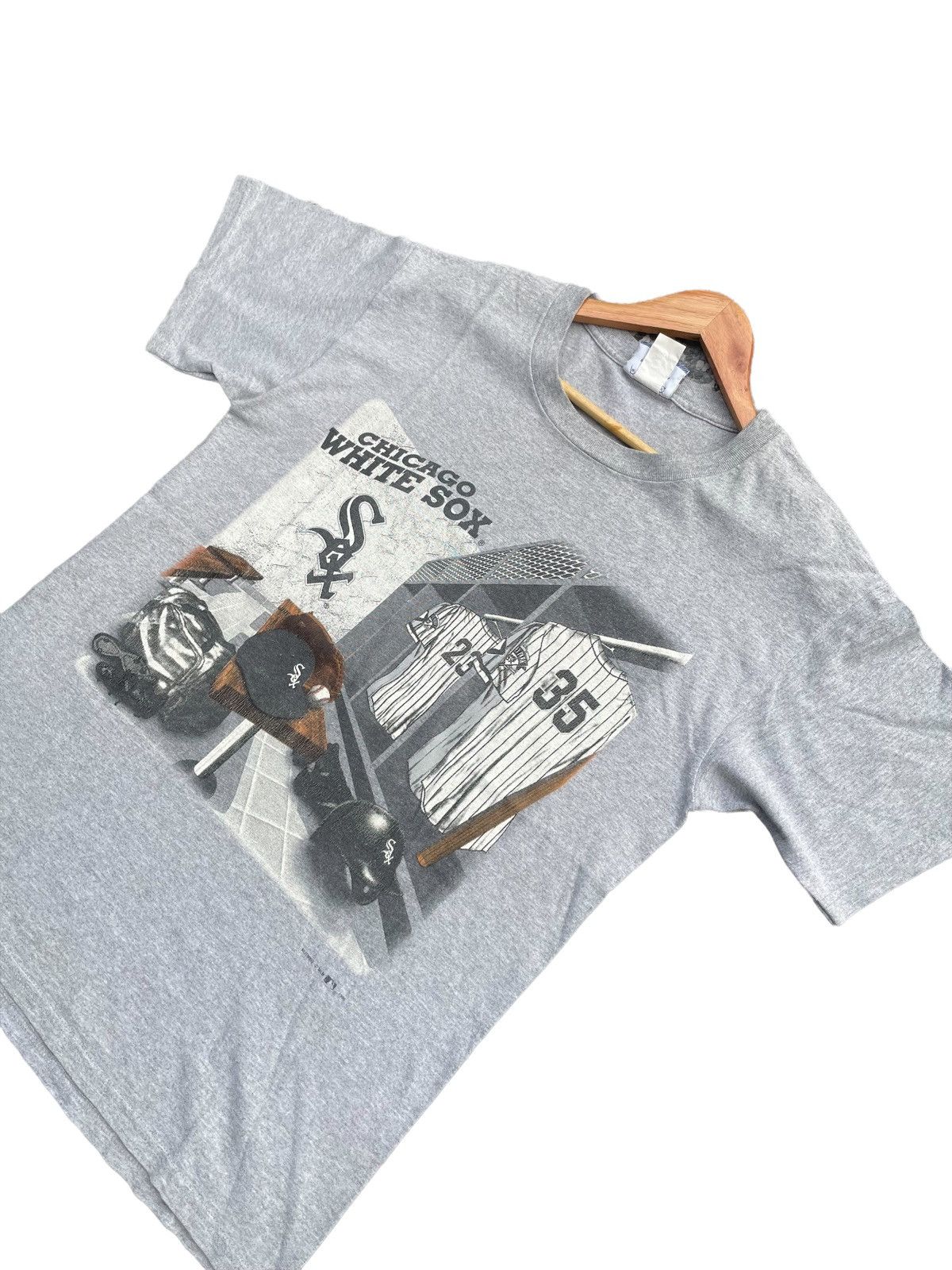 MLB Vintage 90’s Chicago White Sox Nutmeg Tshirt Size US M / EU 48-50 / 2 - 4 Thumbnail