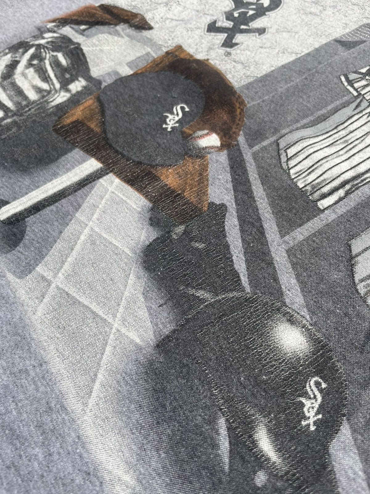 MLB Vintage 90’s Chicago White Sox Nutmeg Tshirt Size US M / EU 48-50 / 2 - 11 Thumbnail