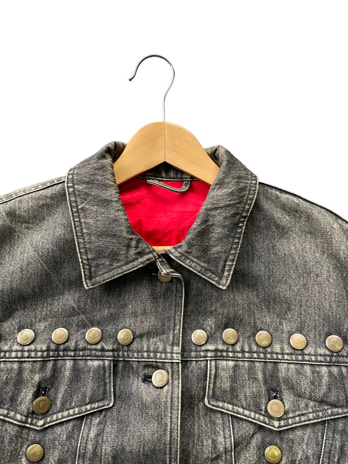 Moschino Vintage Moschino King of Hearts Denim Jacket Size US M / EU 48-50 / 2 - 4 Thumbnail