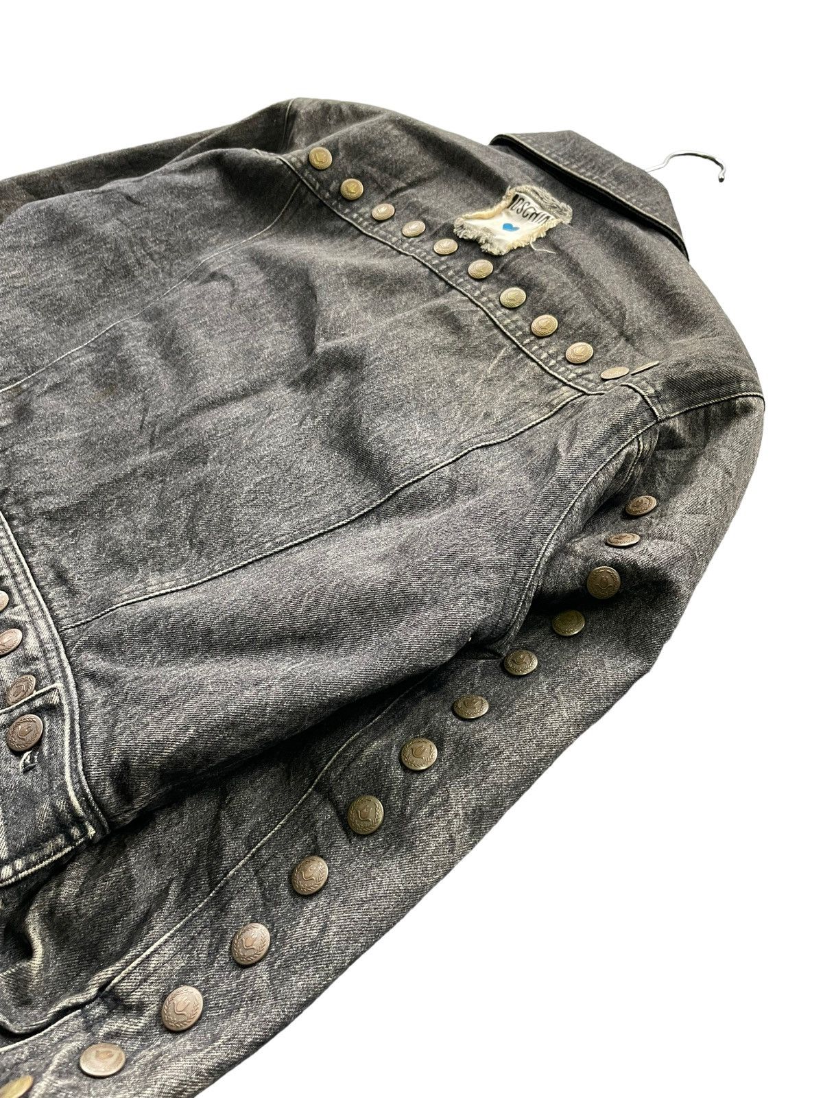 Moschino Vintage Moschino King of Hearts Denim Jacket Size US M / EU 48-50 / 2 - 7 Thumbnail