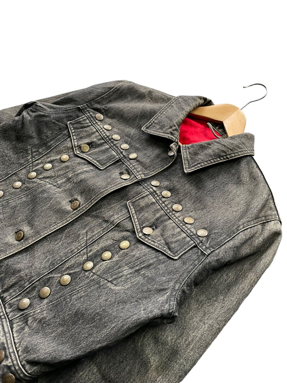 Moschino Vintage Moschino King of Hearts Denim Jacket Size US M / EU 48-50 / 2 - 2 Thumbnail