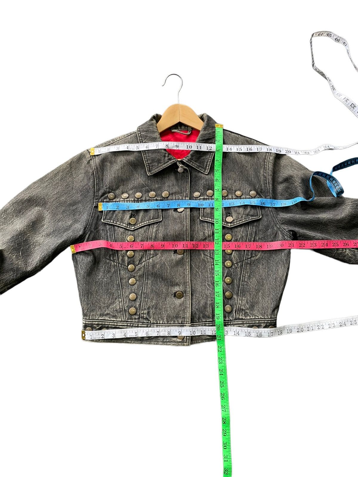 Moschino Vintage Moschino King of Hearts Denim Jacket Size US M / EU 48-50 / 2 - 16 Thumbnail