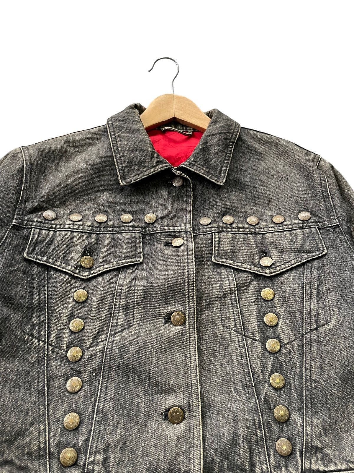 Moschino Vintage Moschino King of Hearts Denim Jacket Size US M / EU 48-50 / 2 - 3 Thumbnail