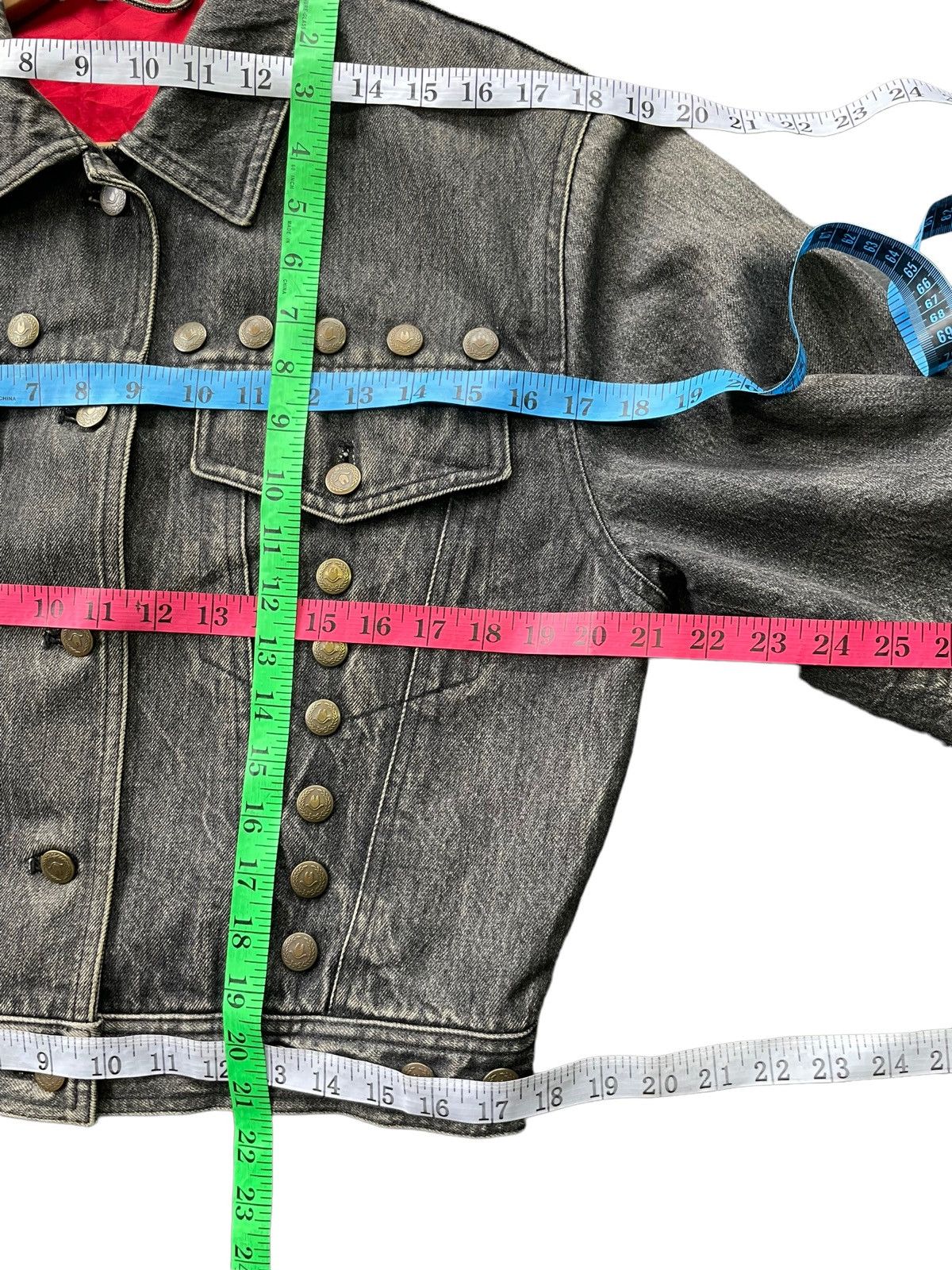 Moschino Vintage Moschino King of Hearts Denim Jacket Size US M / EU 48-50 / 2 - 17 Thumbnail