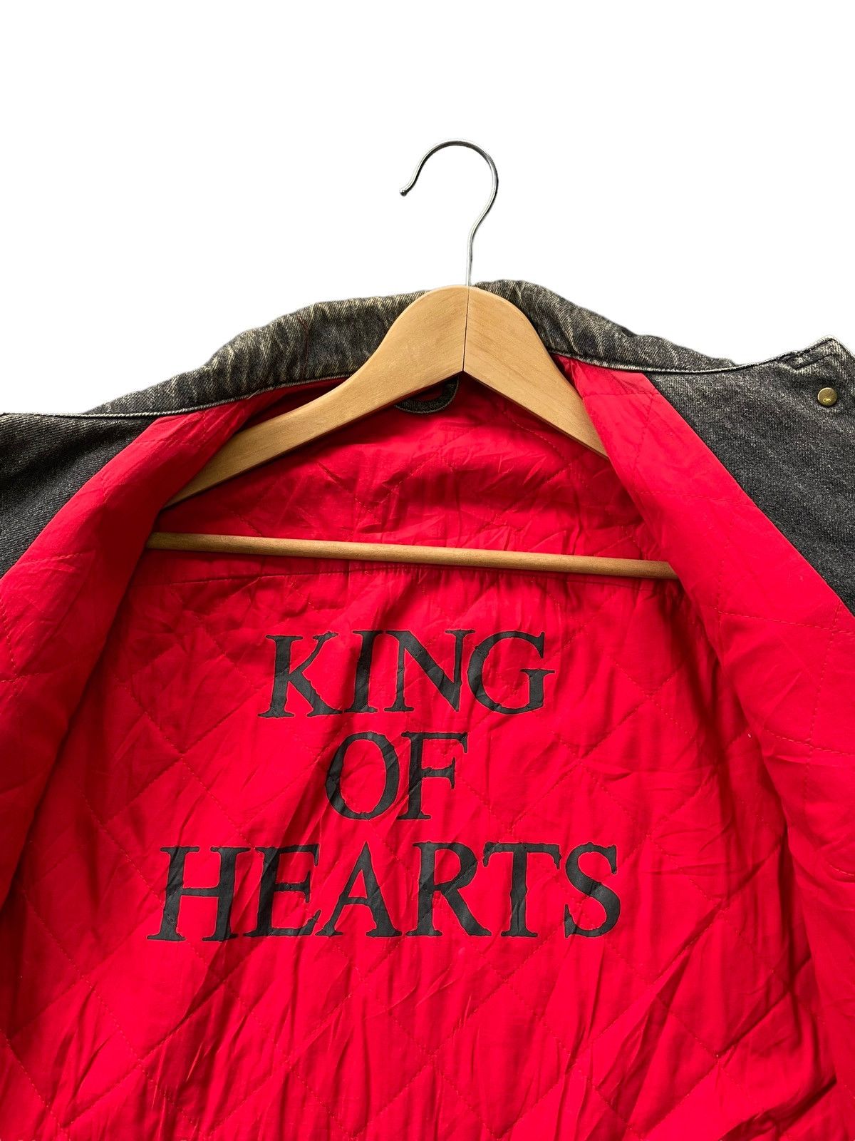 Moschino Vintage Moschino King of Hearts Denim Jacket Size US M / EU 48-50 / 2 - 10 Thumbnail