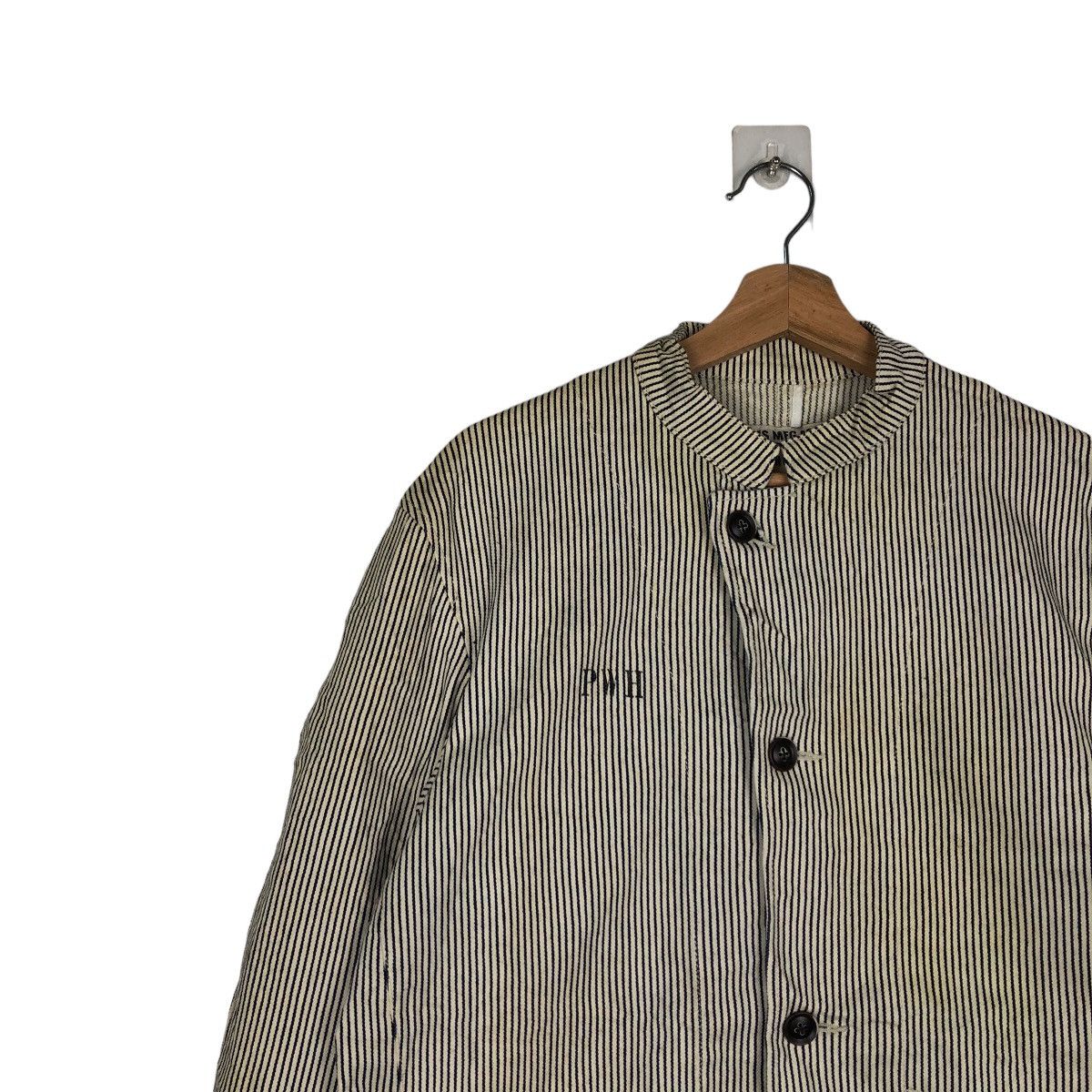 Japanese Brand VINTAGE HIKORY CHORE JACKET BEAMS MFG CO ISSEY MIYAKE DESIGN Size US L / EU 52-54 / 3 - 6 Thumbnail