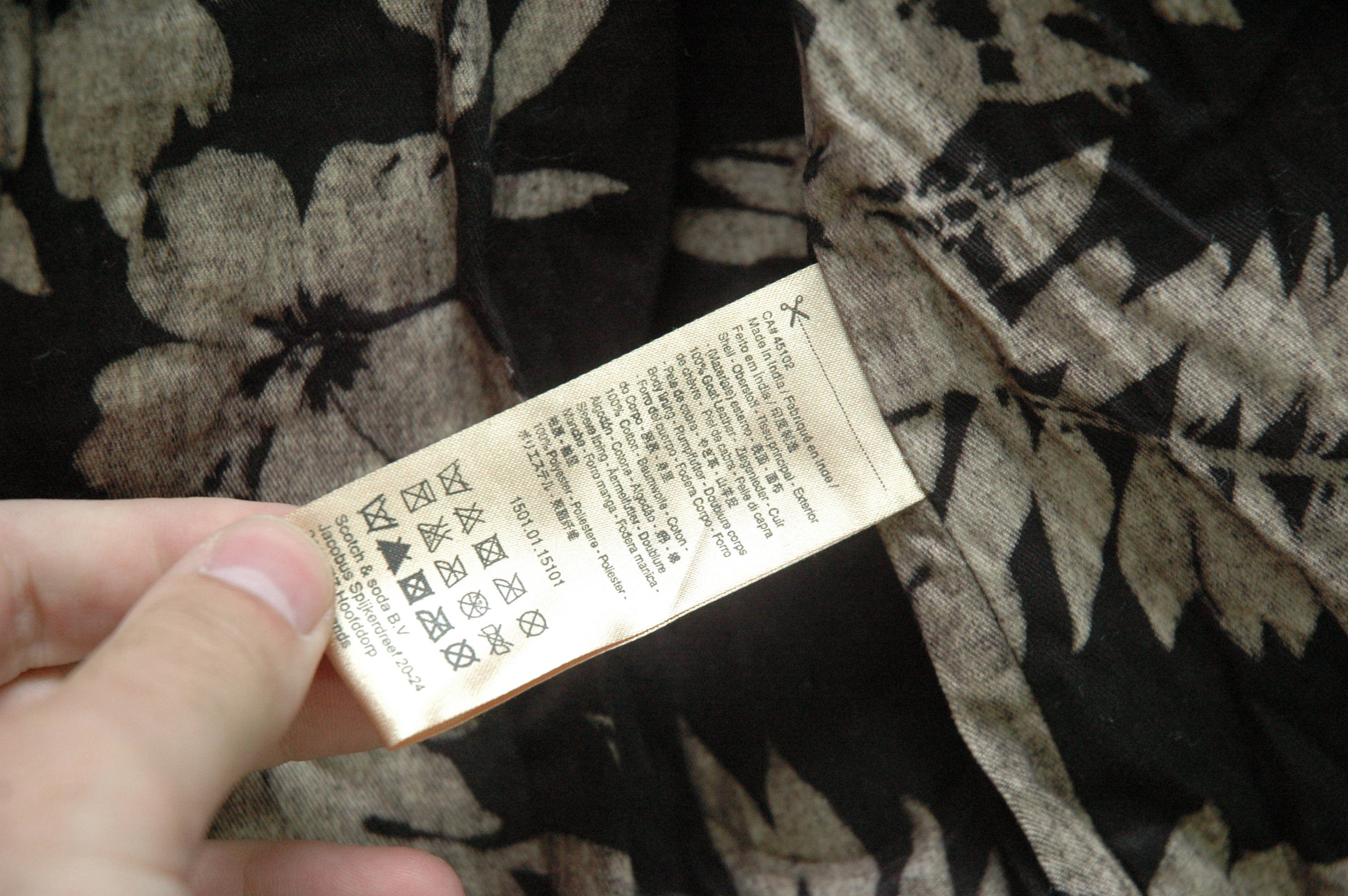 Scotch & Soda RRP 475$ NWT Scotch Soda Biker Leather Tan Jacket Size US XXL / EU 58 / 5 - 7 Thumbnail