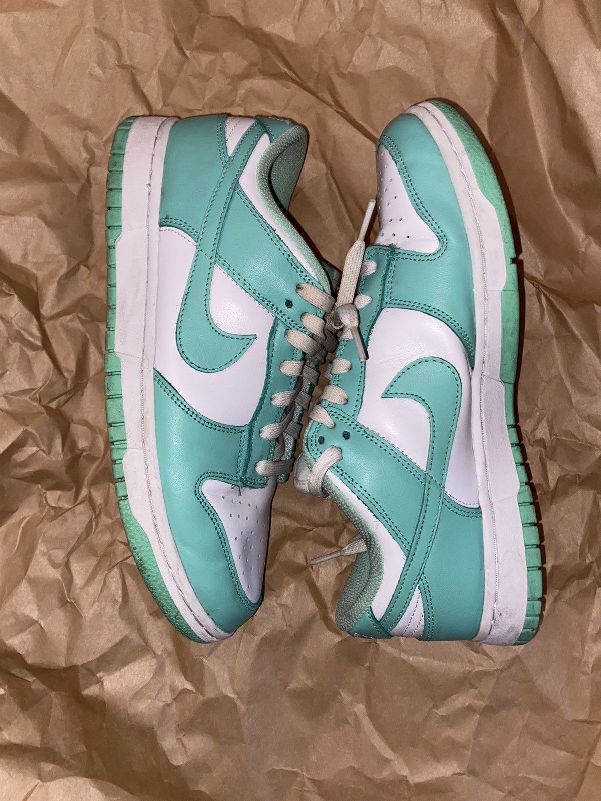 Nike Nike Dunk Low Green Glow Size US 9.5 / IT 39.5 - 2 Thumbnail
