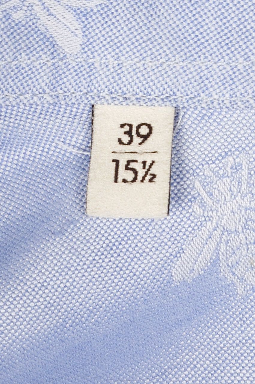 Gucci Gucci Men Embroidery Blue Shirt size 39/15.5 (M) Size US M / EU 48-50 / 2 - 6 Thumbnail