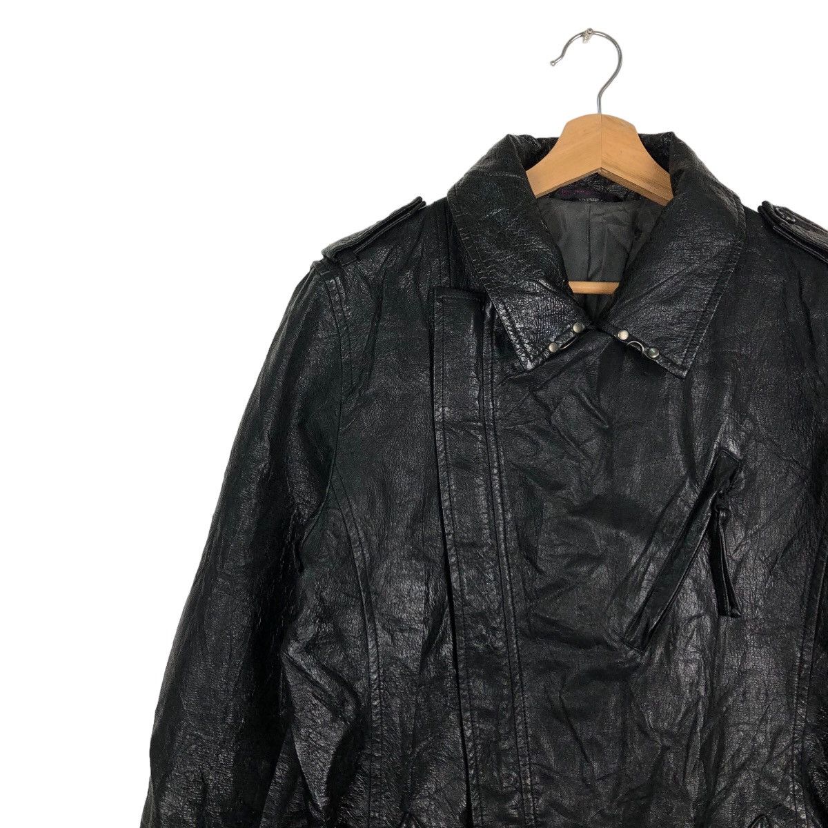 Japanese Brand PARACHUTE SOFT LEATHER JACKET CUSTOM CULTURE DRESSED PUNK Size US M / EU 48-50 / 2 - 6 Thumbnail
