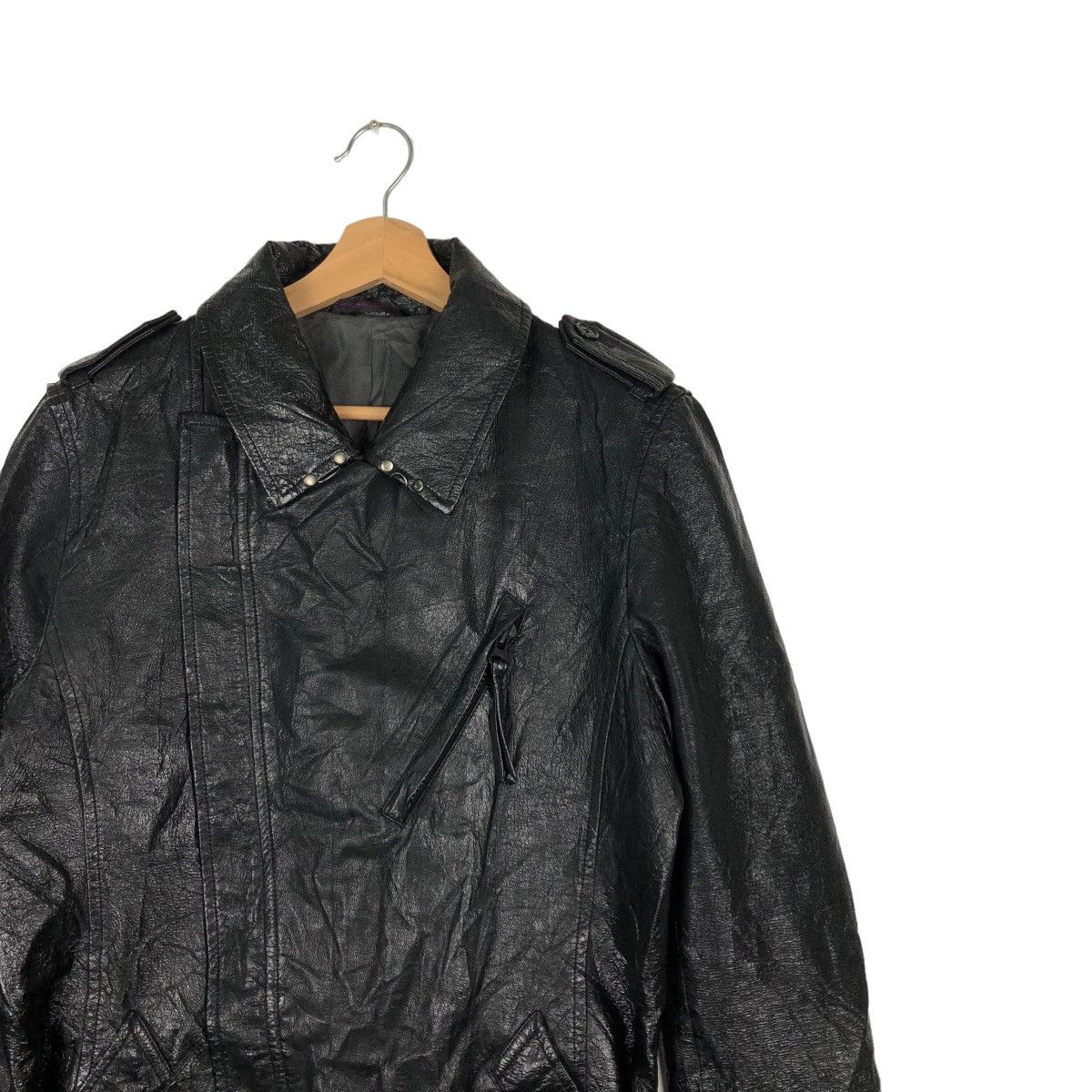 Japanese Brand PARACHUTE SOFT LEATHER JACKET CUSTOM CULTURE DRESSED PUNK Size US M / EU 48-50 / 2 - 5 Thumbnail