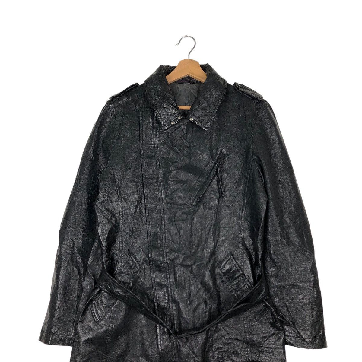 Japanese Brand PARACHUTE SOFT LEATHER JACKET CUSTOM CULTURE DRESSED PUNK Size US M / EU 48-50 / 2 - 2 Thumbnail