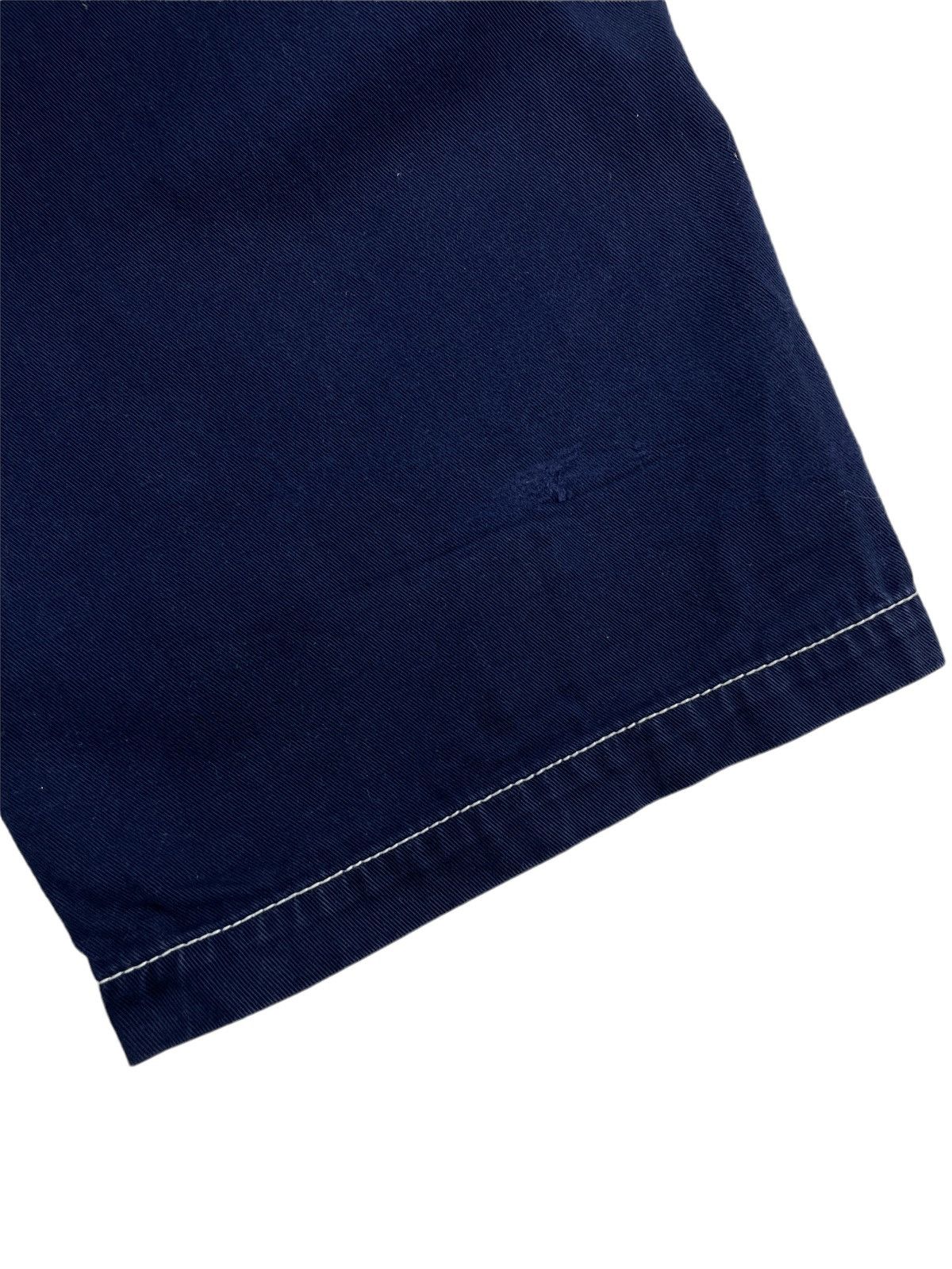 Comme des Garcons Homme × Rei Kawakubo 🔥Classic CDG Homme Baggy Dark Blue Cotton Pants Size US 31 - 11 Thumbnail