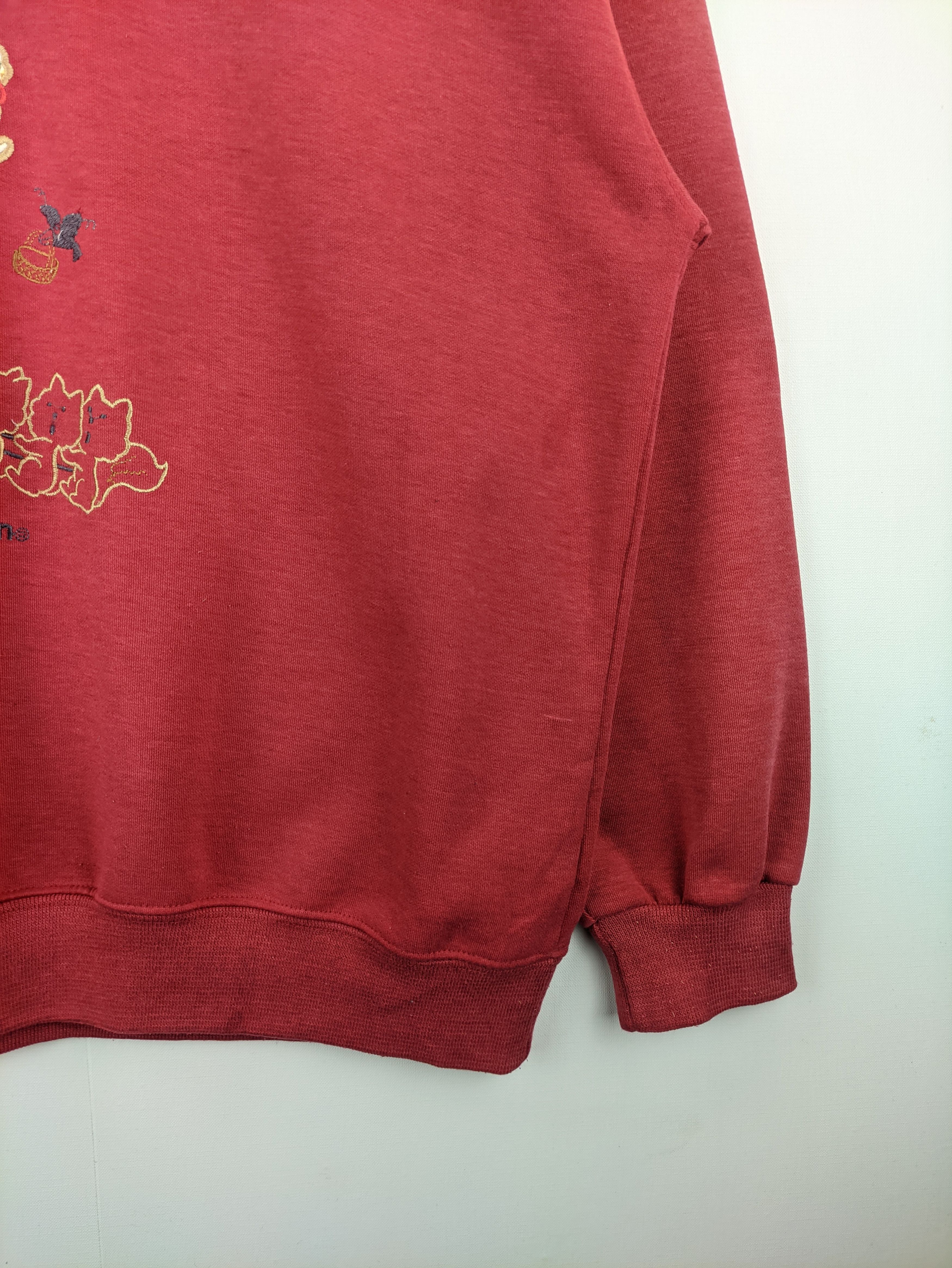 Japanese Brand Steals🔥Vintage Sweatshirt by Garnet Brown Size M / US 6-8 / IT 42-44 - 5 Thumbnail