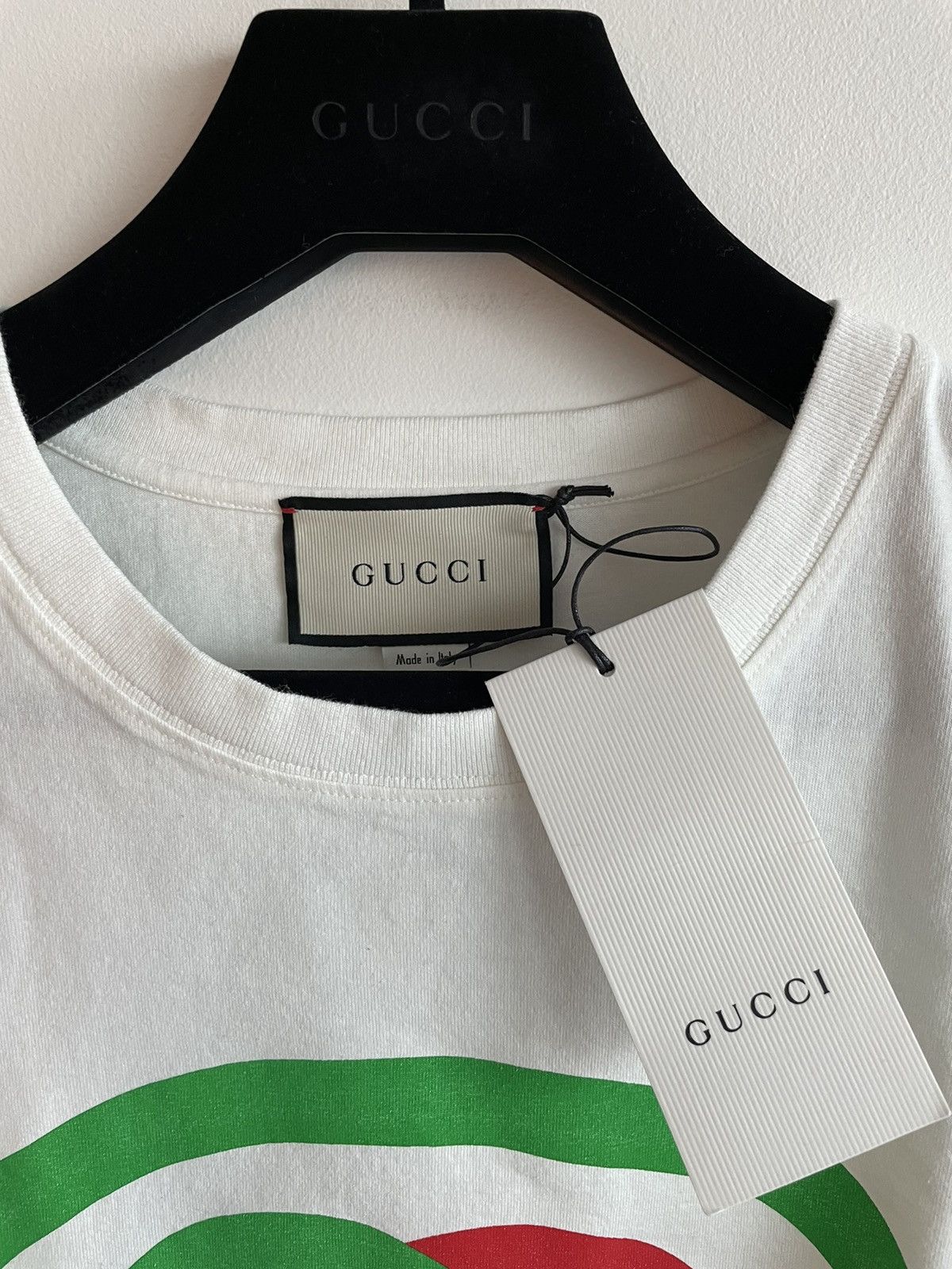 Gucci New Super Limited Gucci Runway Interlocking GG Logo T-shirt Size US XL / EU 56 / 4 - 17 Thumbnail
