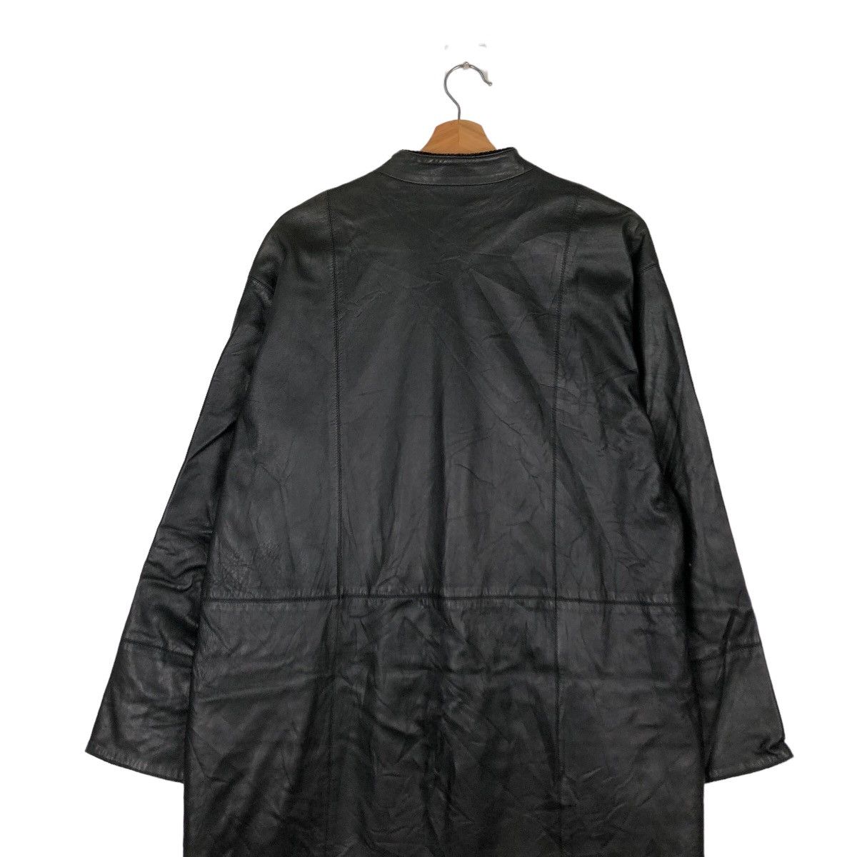 Japanese Brand VINTAGE SOFT LEATHER JACKET HIROKO KOSHINO INSPRE RICK OWENS Size US L / EU 52-54 / 3 - 8 Thumbnail