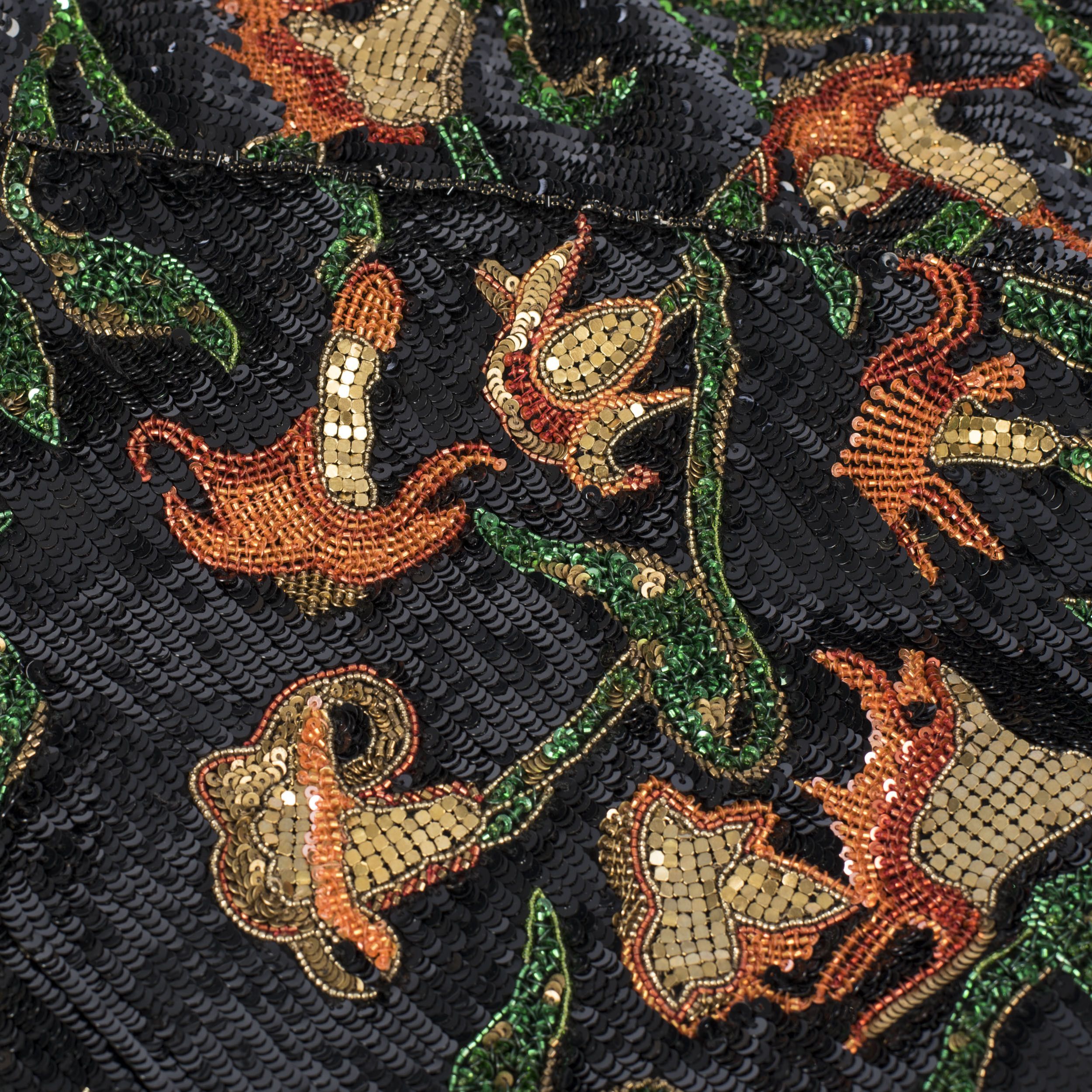 Celine × Hedi Slimane Teddy Jacket With Angels Trumpets Sequins Embroidery Size US M / EU 48-50 / 2 - 22 Thumbnail