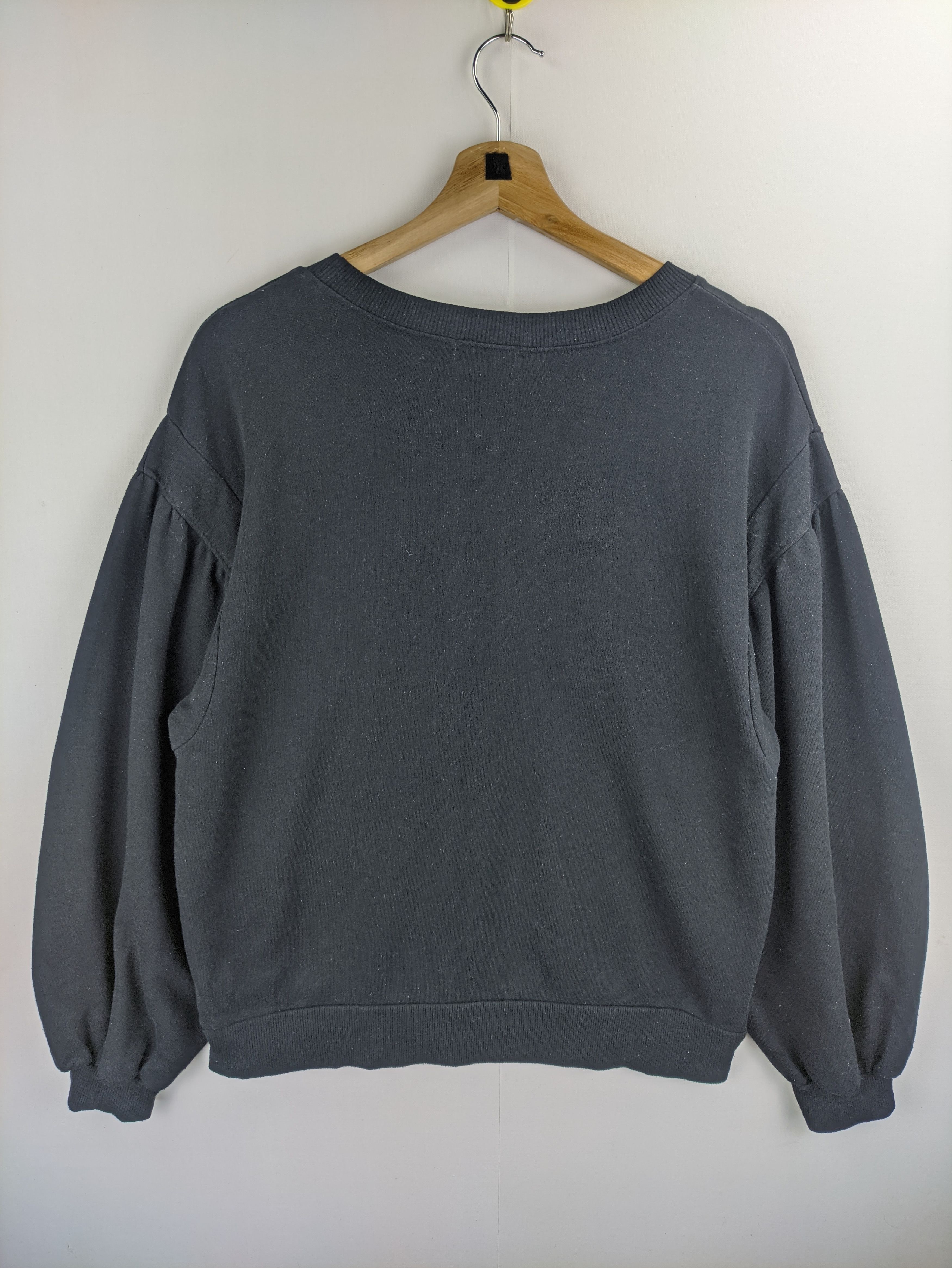 Japanese Brand Steals🔥Cropped Sweatshirt Denver Spell Out Size M / US 6-8 / IT 42-44 - 2 Thumbnail