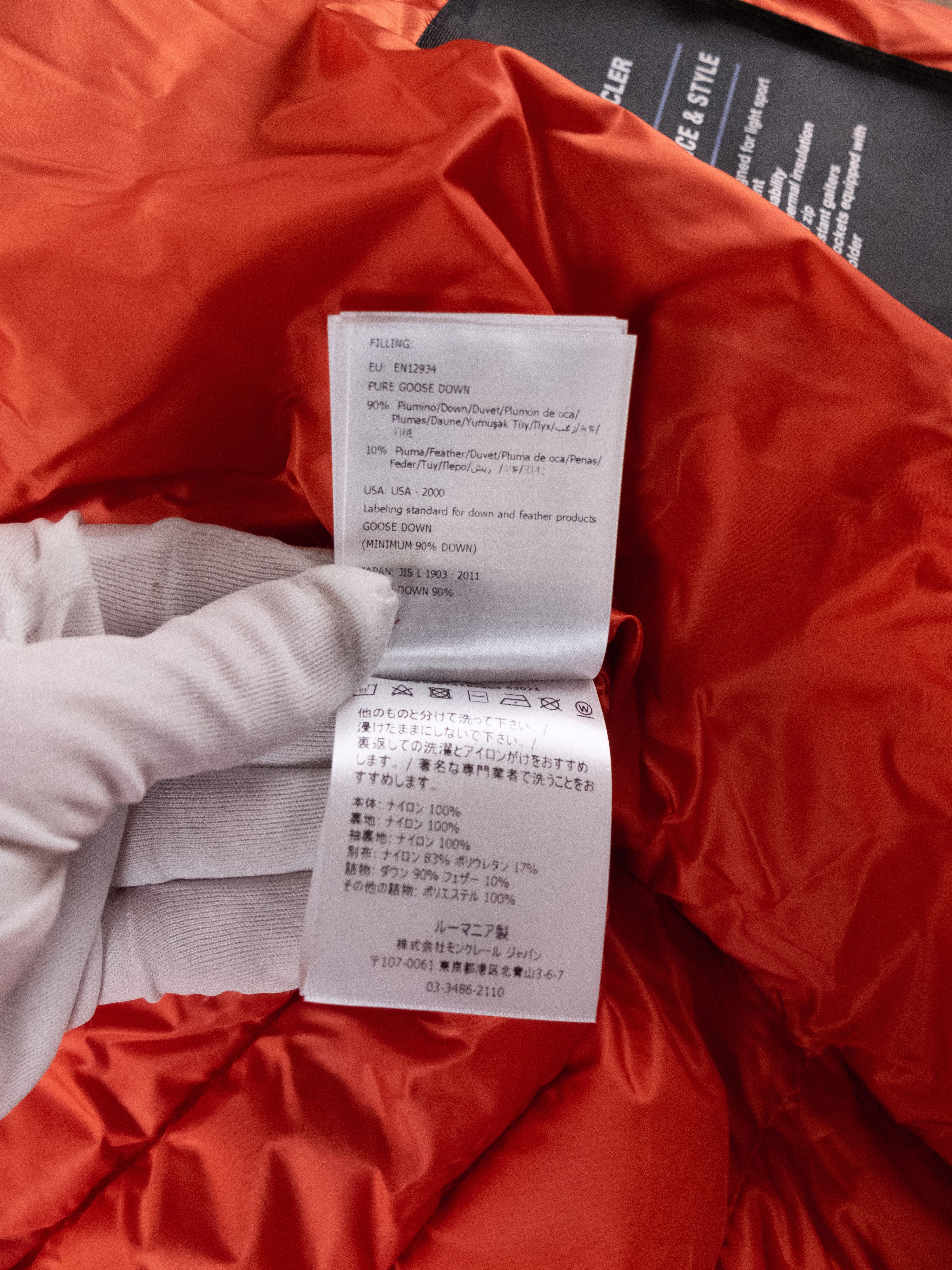 Moncler MONCLER Grenoble Kavik orange down puffer jacket 3XL / 6 Size US XXL / EU 58 / 5 - 15 Thumbnail