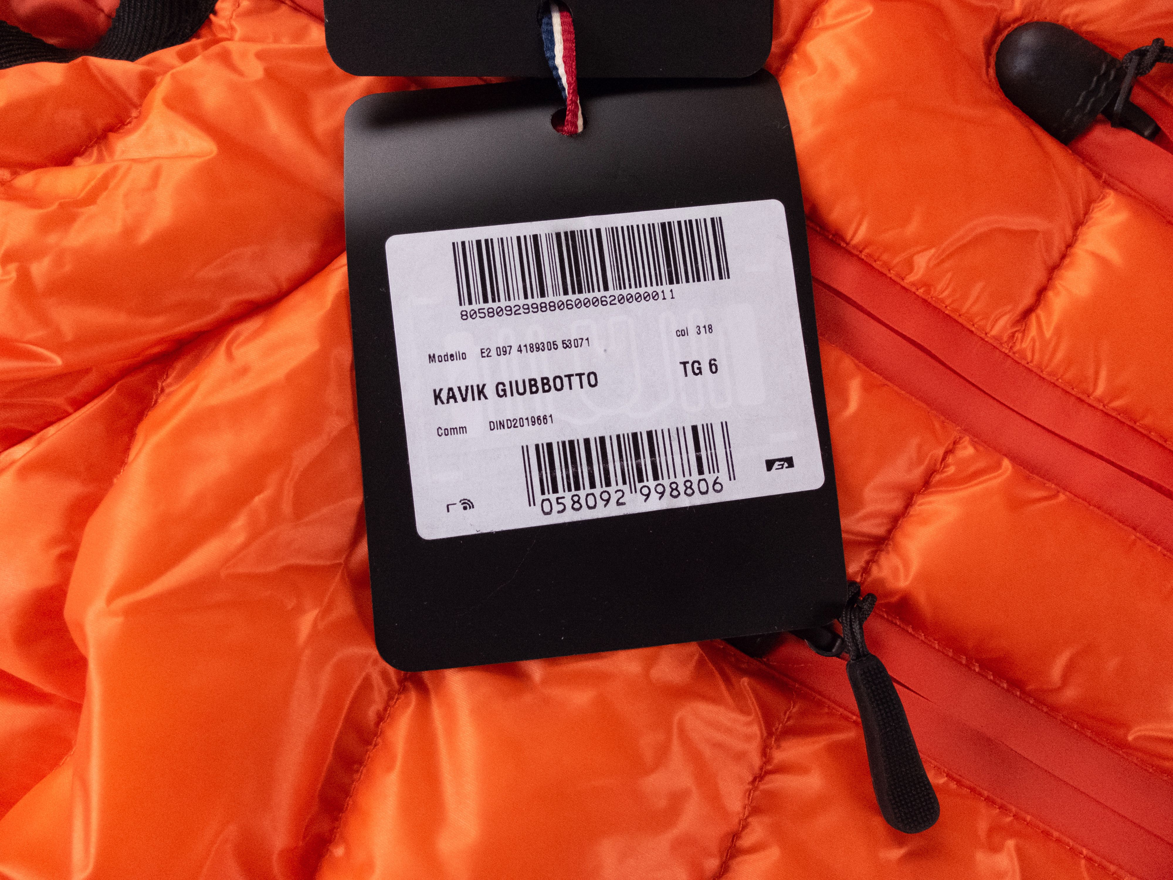 Moncler MONCLER Grenoble Kavik orange down puffer jacket 3XL / 6 Size US XXL / EU 58 / 5 - 5 Thumbnail
