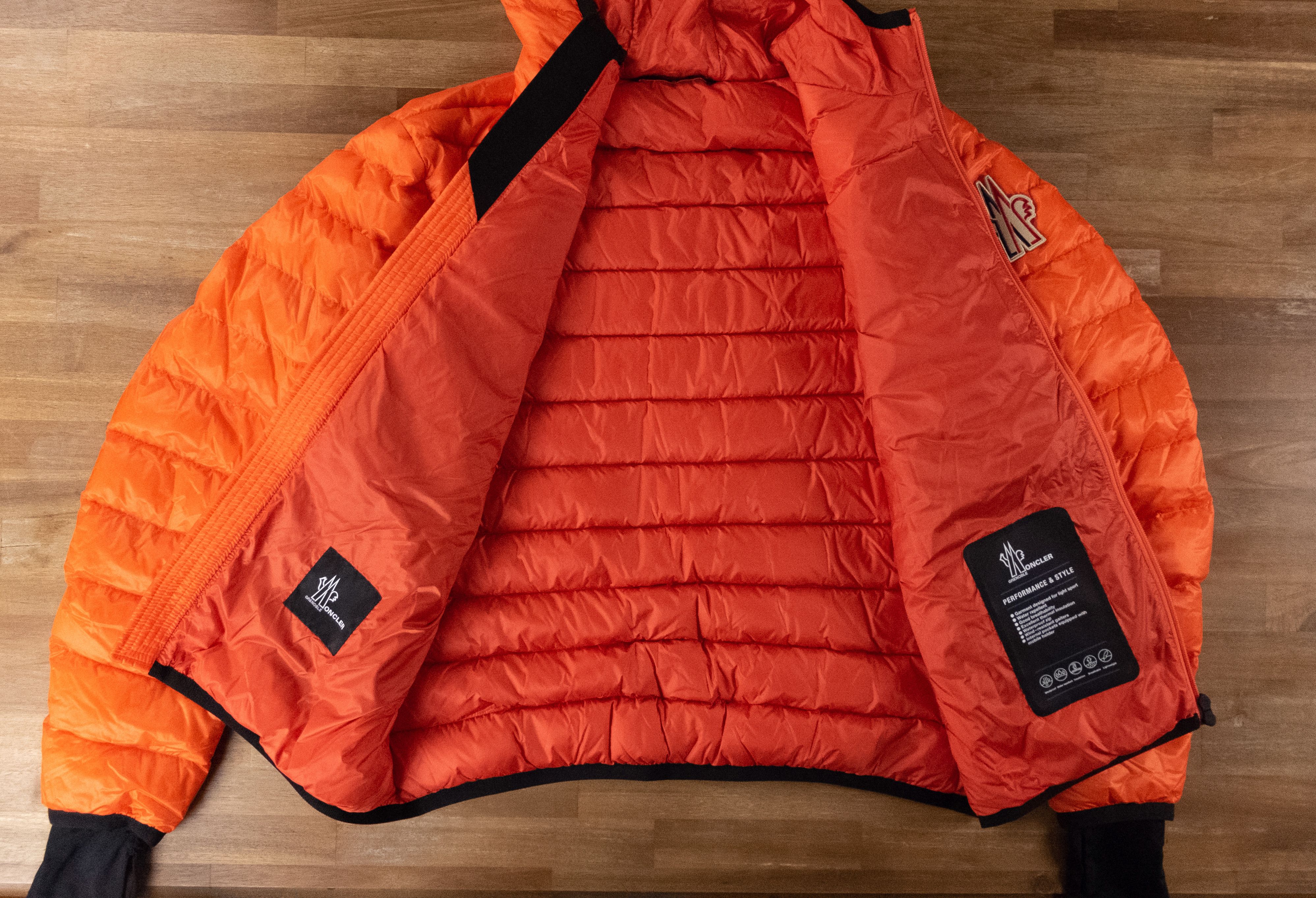Moncler MONCLER Grenoble Kavik orange down puffer jacket 3XL / 6 Size US XXL / EU 58 / 5 - 10 Thumbnail