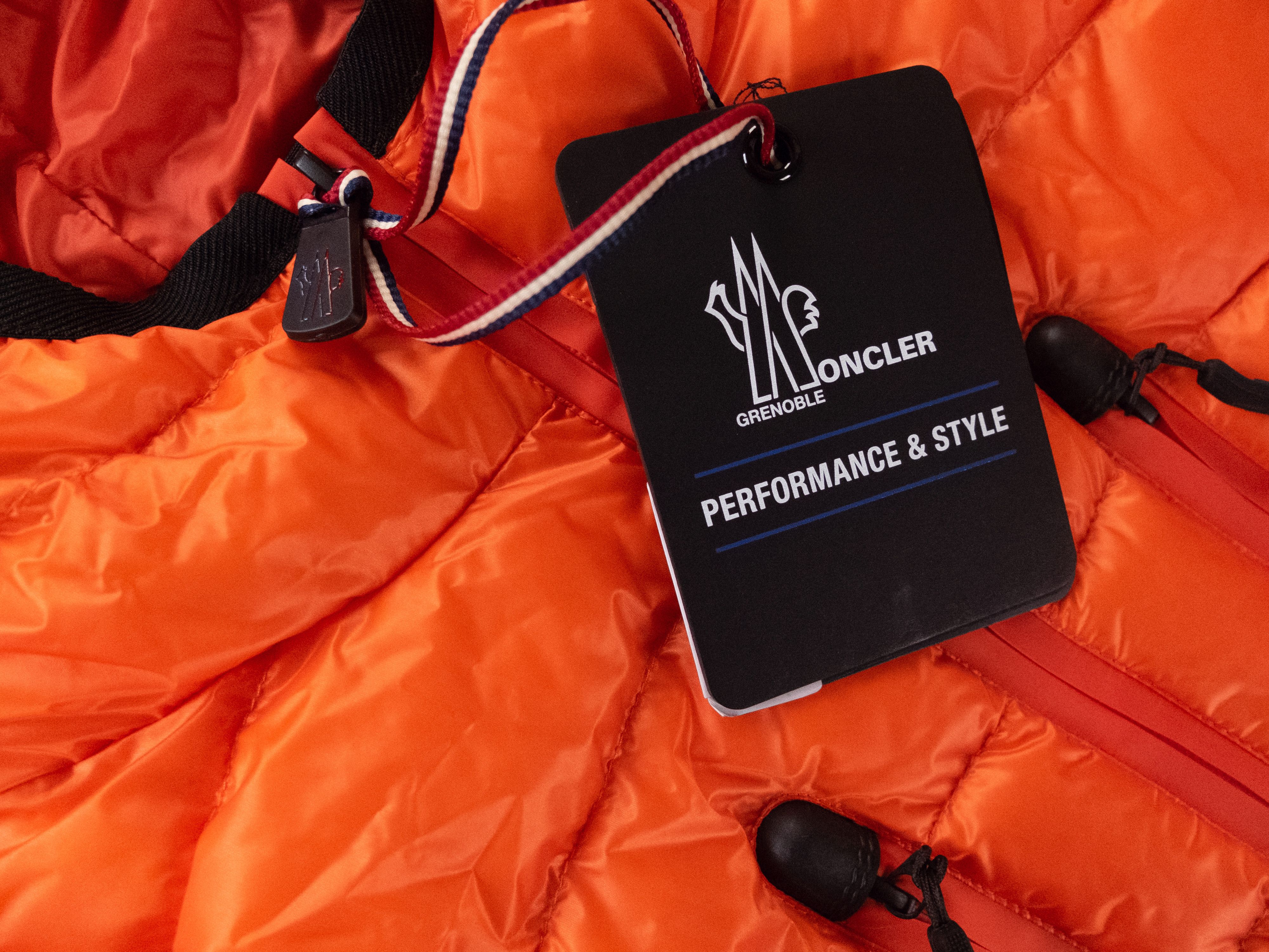 Moncler MONCLER Grenoble Kavik orange down puffer jacket 3XL / 6 Size US XXL / EU 58 / 5 - 4 Thumbnail