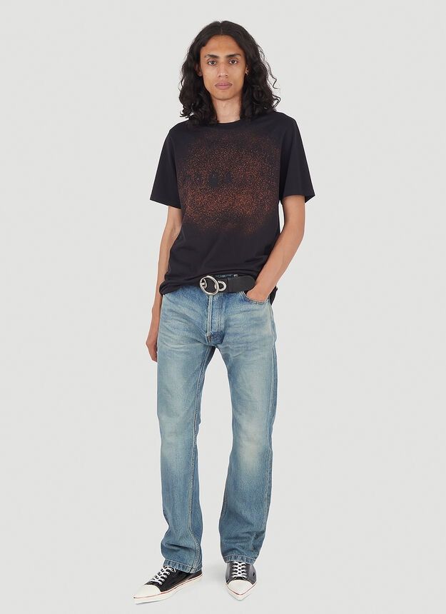 Marni MARNI Graphic T-Shirt In Black Size US M / EU 48-50 / 2 - 2 Thumbnail