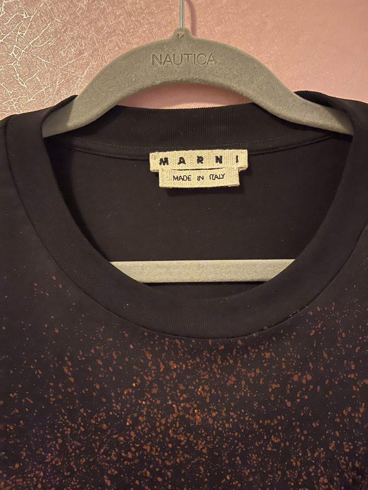 Marni MARNI Graphic T-Shirt In Black Size US M / EU 48-50 / 2 - 7 Thumbnail