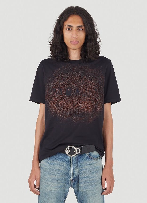 Marni MARNI Graphic T-Shirt In Black Size US M / EU 48-50 / 2 - 1 Thumbnail