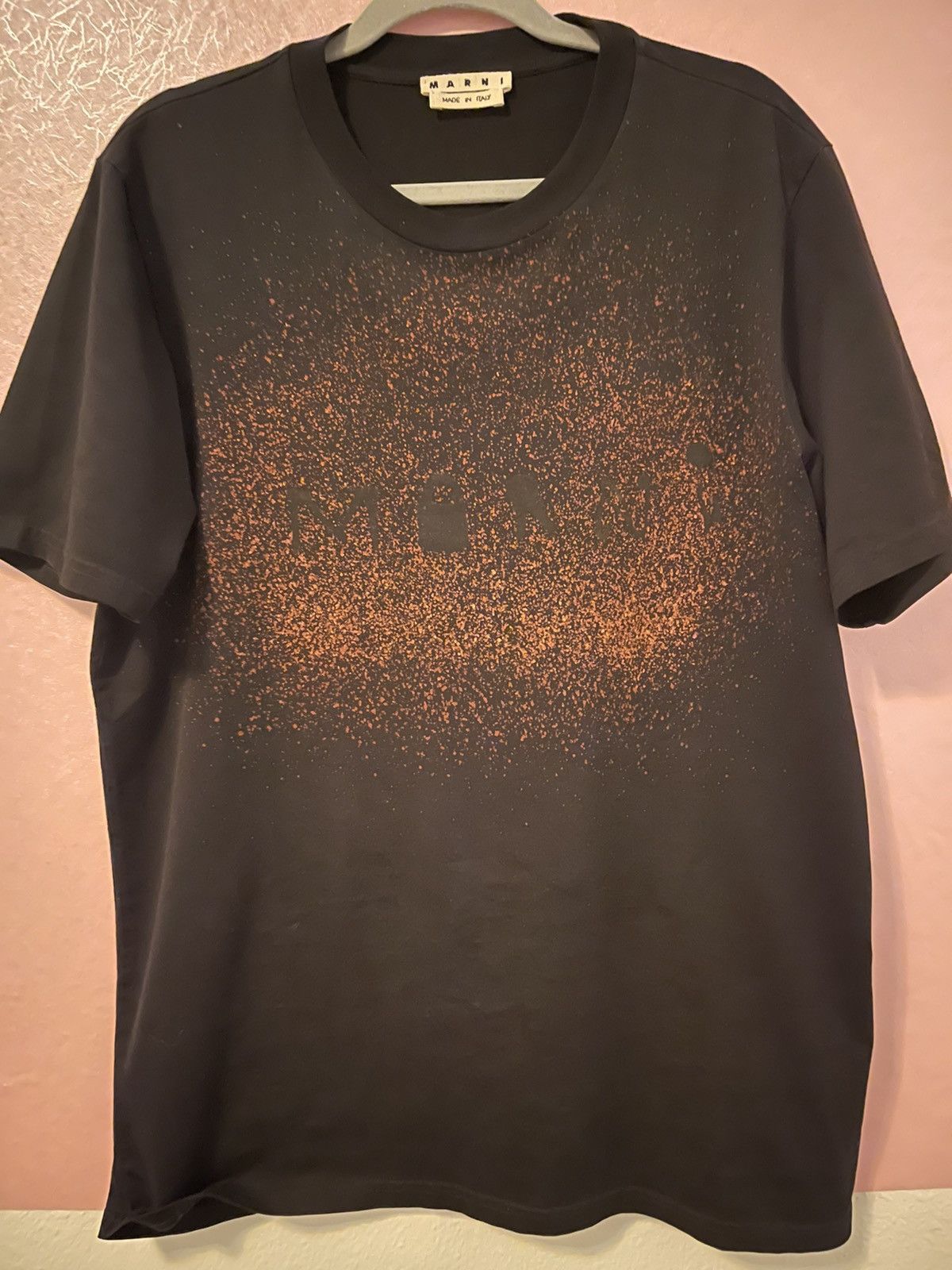 Marni MARNI Graphic T-Shirt In Black Size US M / EU 48-50 / 2 - 6 Thumbnail