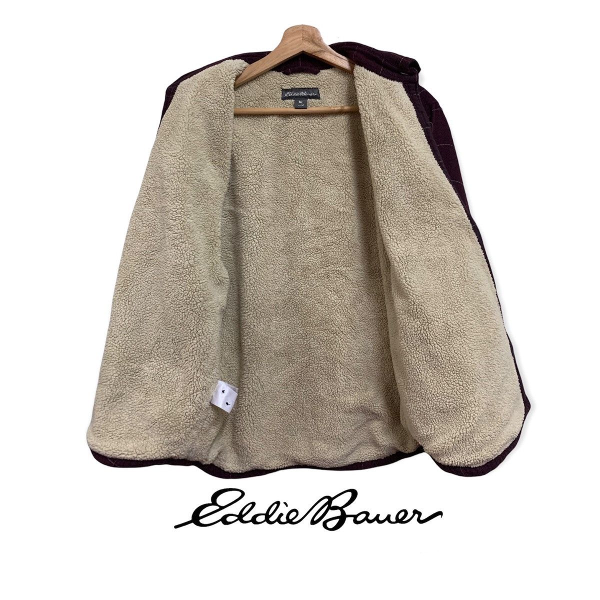 Eddie Bauer 🔥Eddie Bauer Fleece Flannel Button Down Size US L / EU 52-54 / 3 - 2 Thumbnail