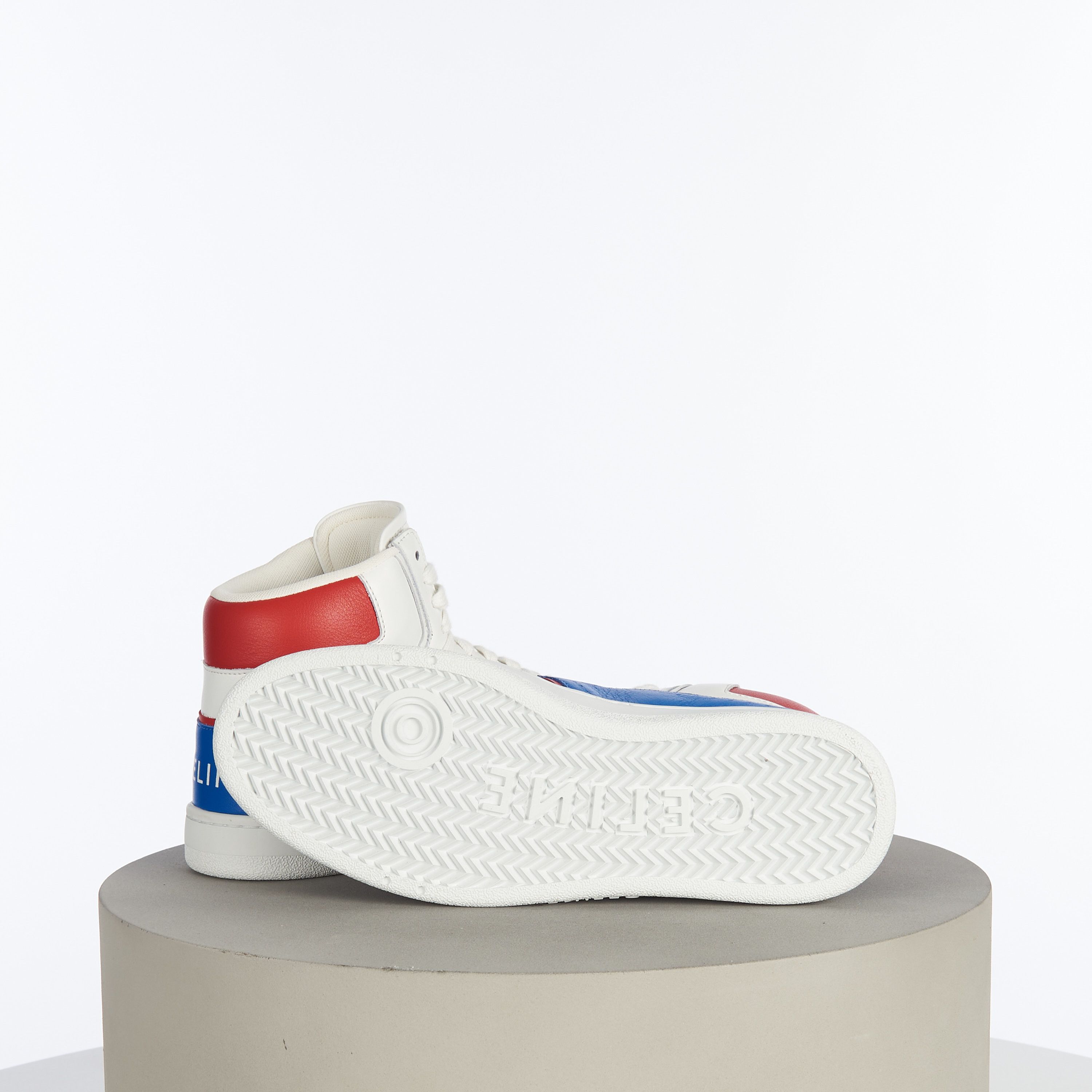 Celine × Hedi Slimane "Z" Trainer CT-01 In Optic White/Red/Blue Calfskin Size US 9 / EU 42 - 10 Thumbnail