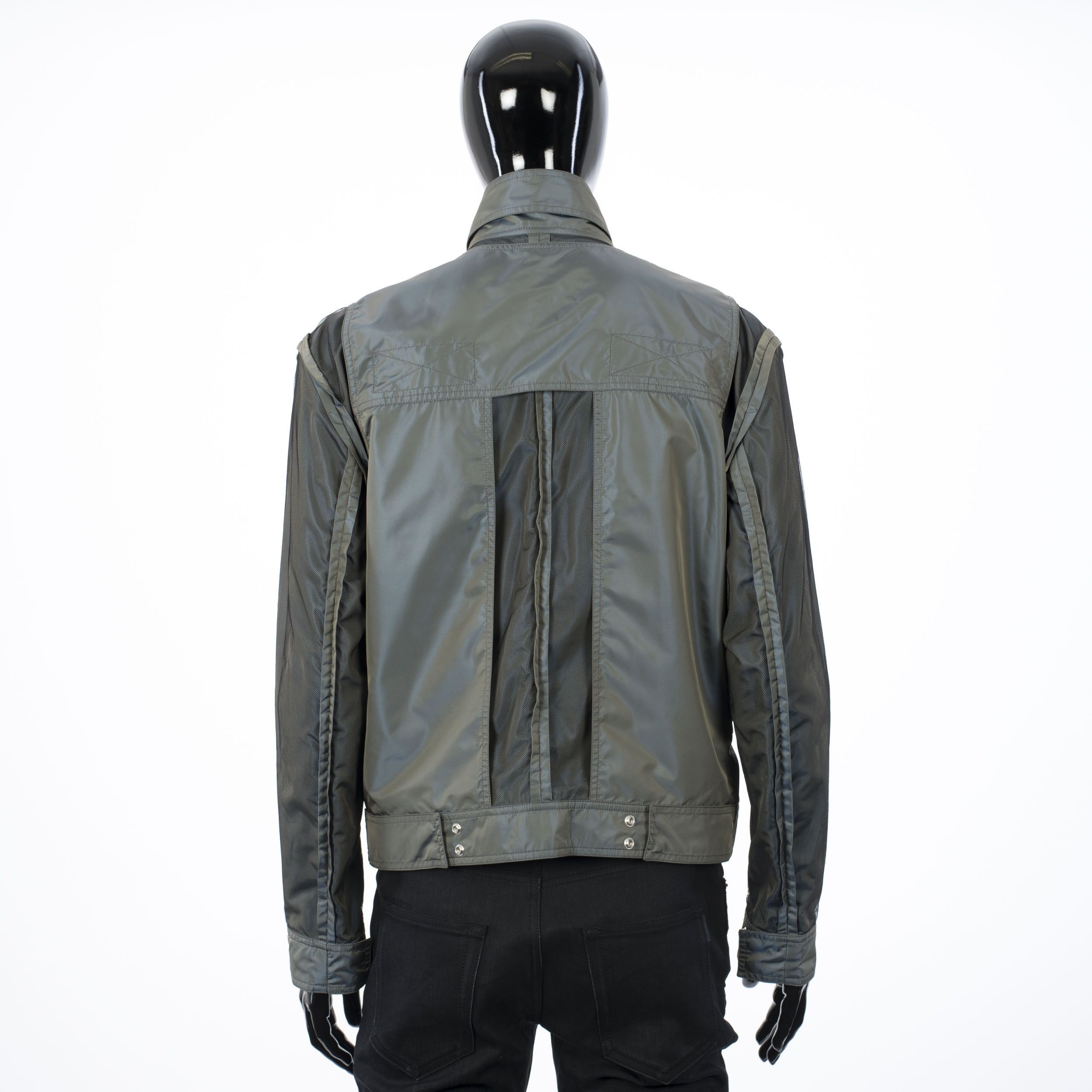 Dior × Kim Jones 3800$ Technical Canvas Jacket With Metal Dior Plate Size US M / EU 48-50 / 2 - 5 Thumbnail