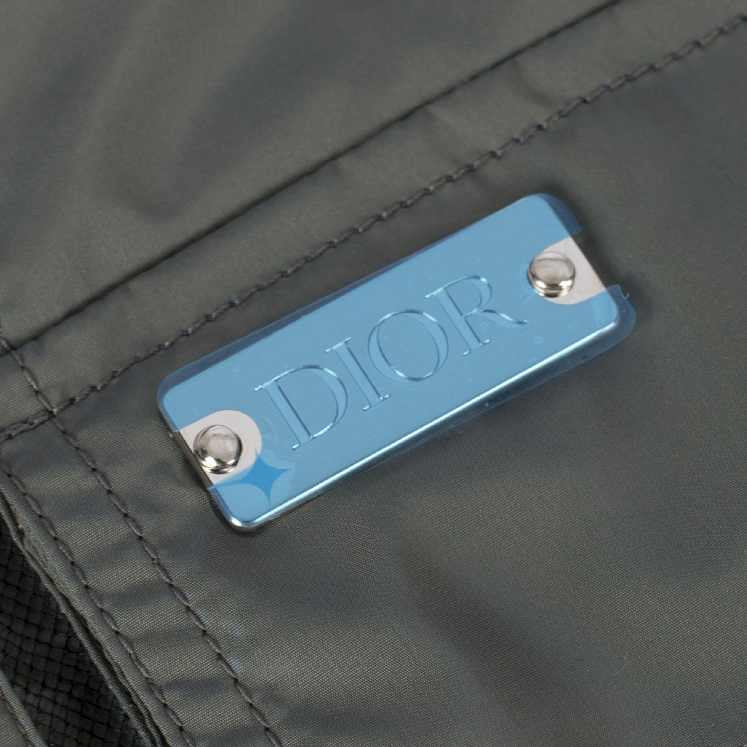 Dior × Kim Jones 3800$ Technical Canvas Jacket With Metal Dior Plate Size US M / EU 48-50 / 2 - 15 Thumbnail